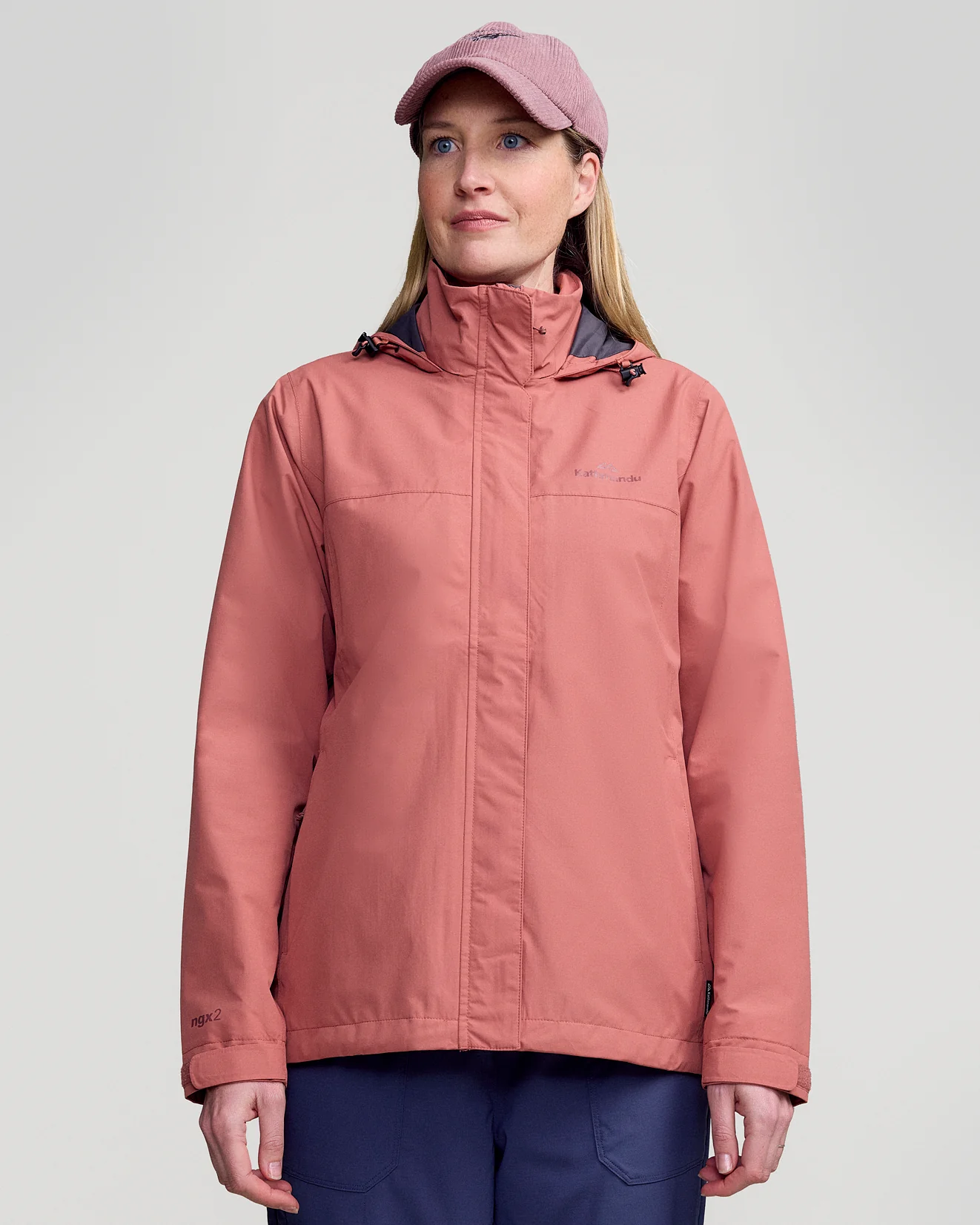 Andulo Women's Rain Jacket v3 - Clay - Image 2