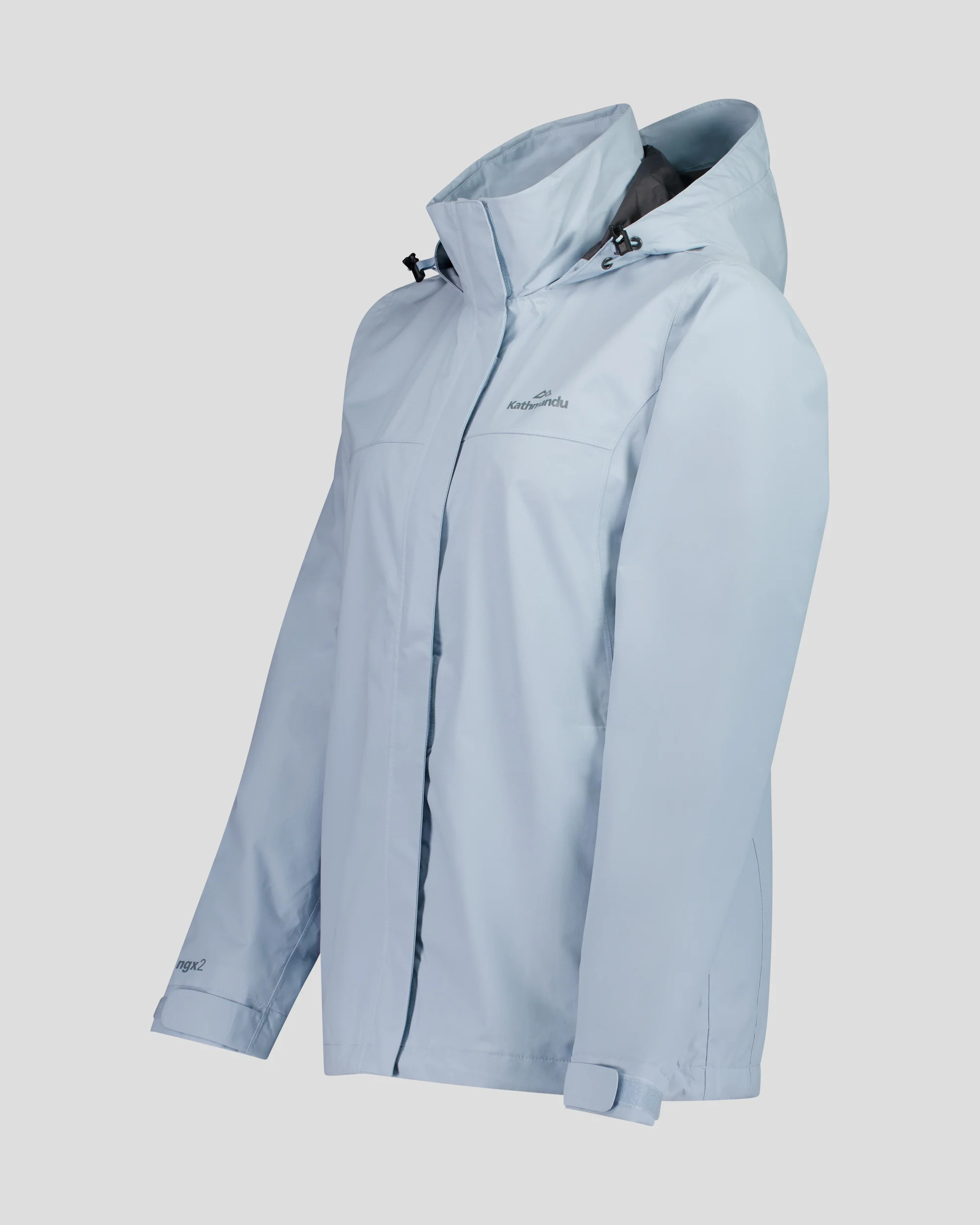 Women's Andulo 2-layer Rain Jacket - Tech Blue - Image 5