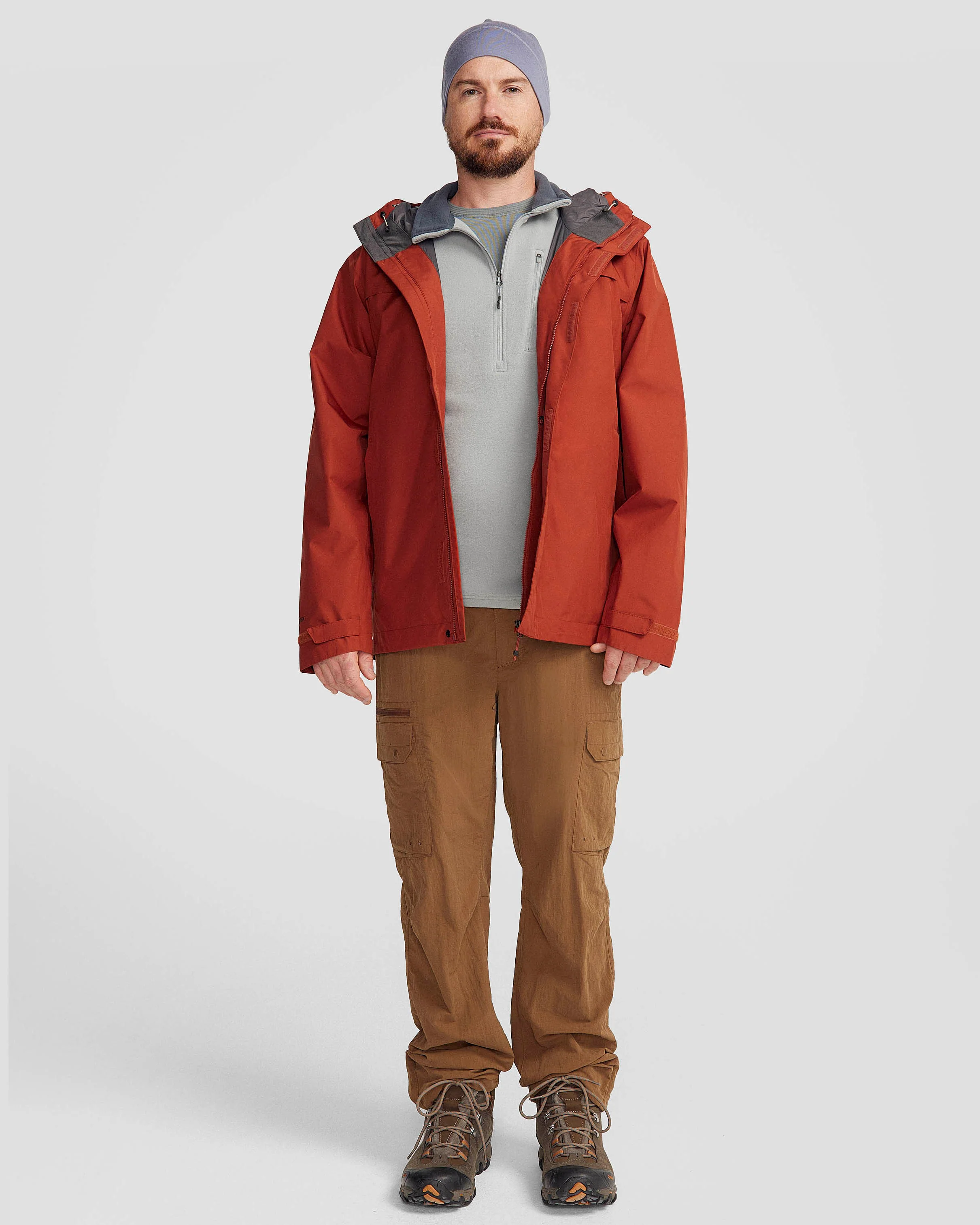 Men's Bealey 2L GORE-TEX® Rain Jacket - Redwood - Image 2