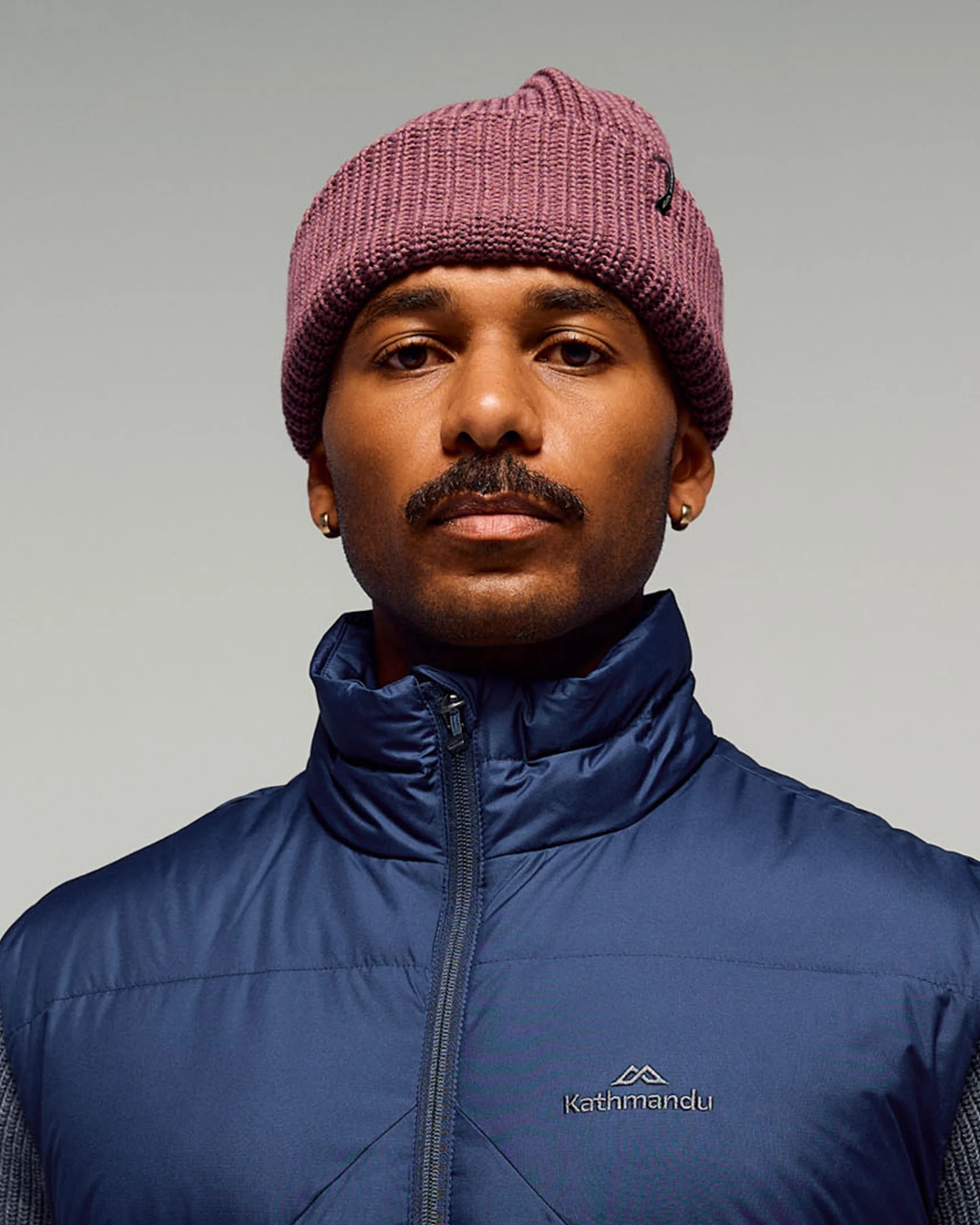 Chunky Beanie - Dark Thistle