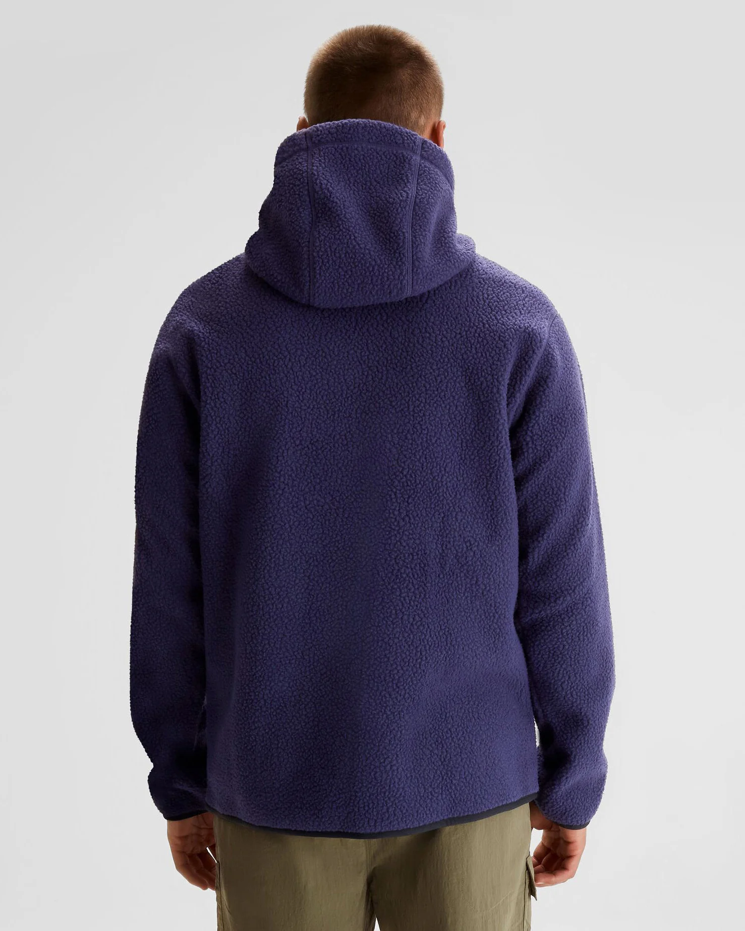 Men's Co-Z High Pile Hooded Pullover - Dark Horizon - Image 2