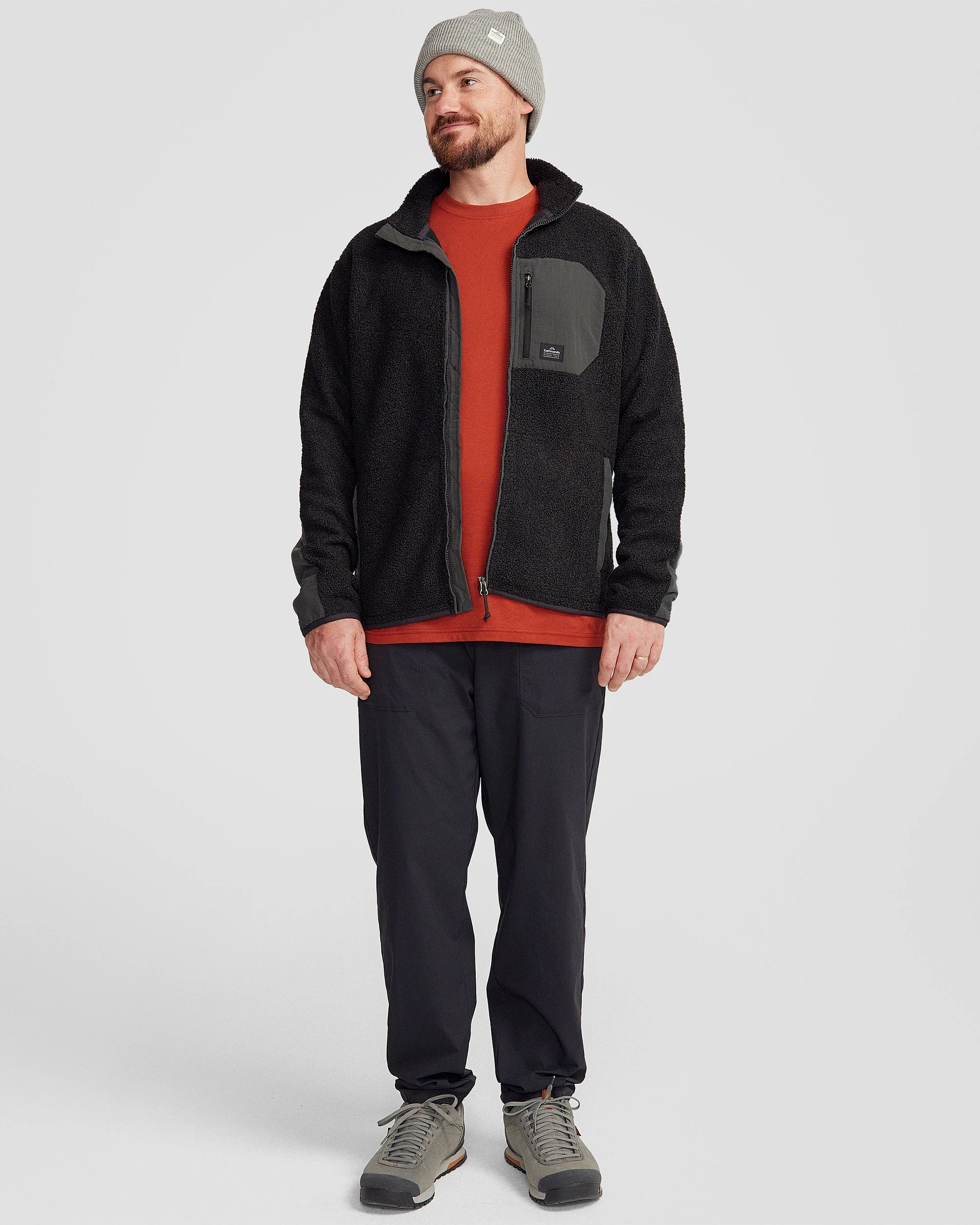 Men's Co-Z High Pile Jacket v3 - Black Stingray - Image 4
