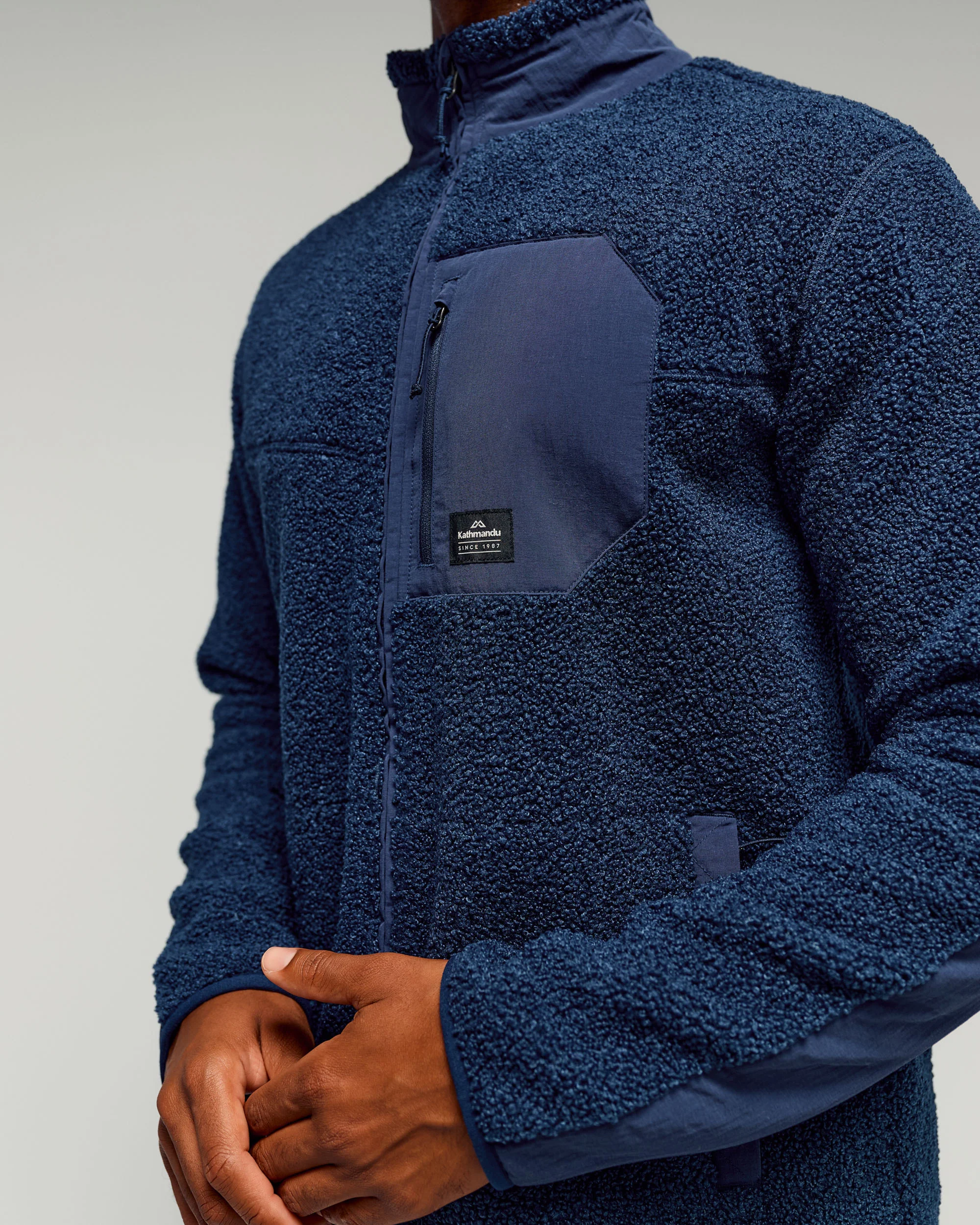 Men's Co-Z High Pile Jacket v3 - Classic Navy - Image 4