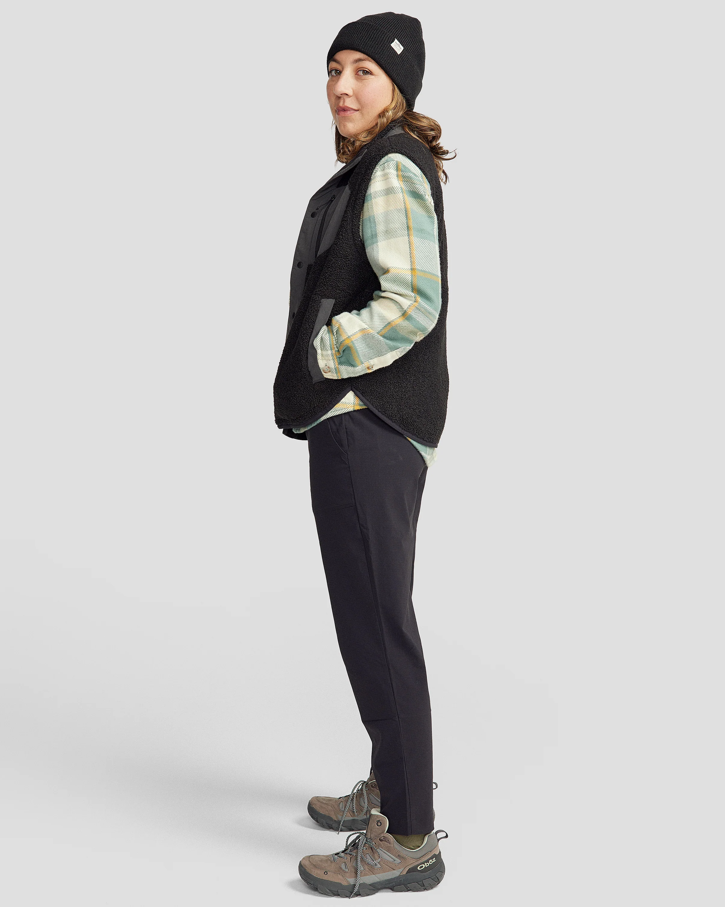 Women's Co-Z High Pile Vest - Black Stingray - Image 9
