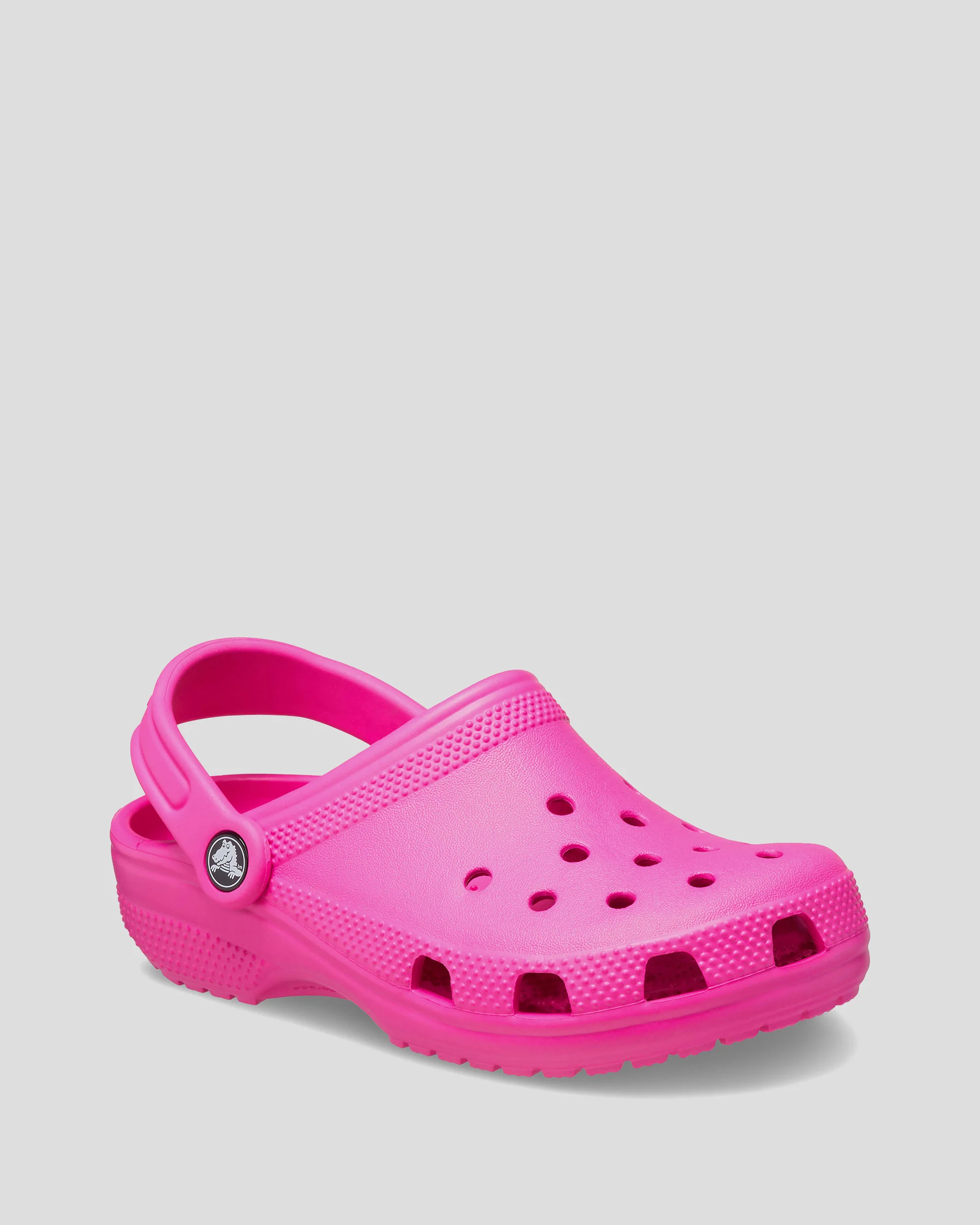 Kids Classic Clog Crocs - Pink Crush - Image 4