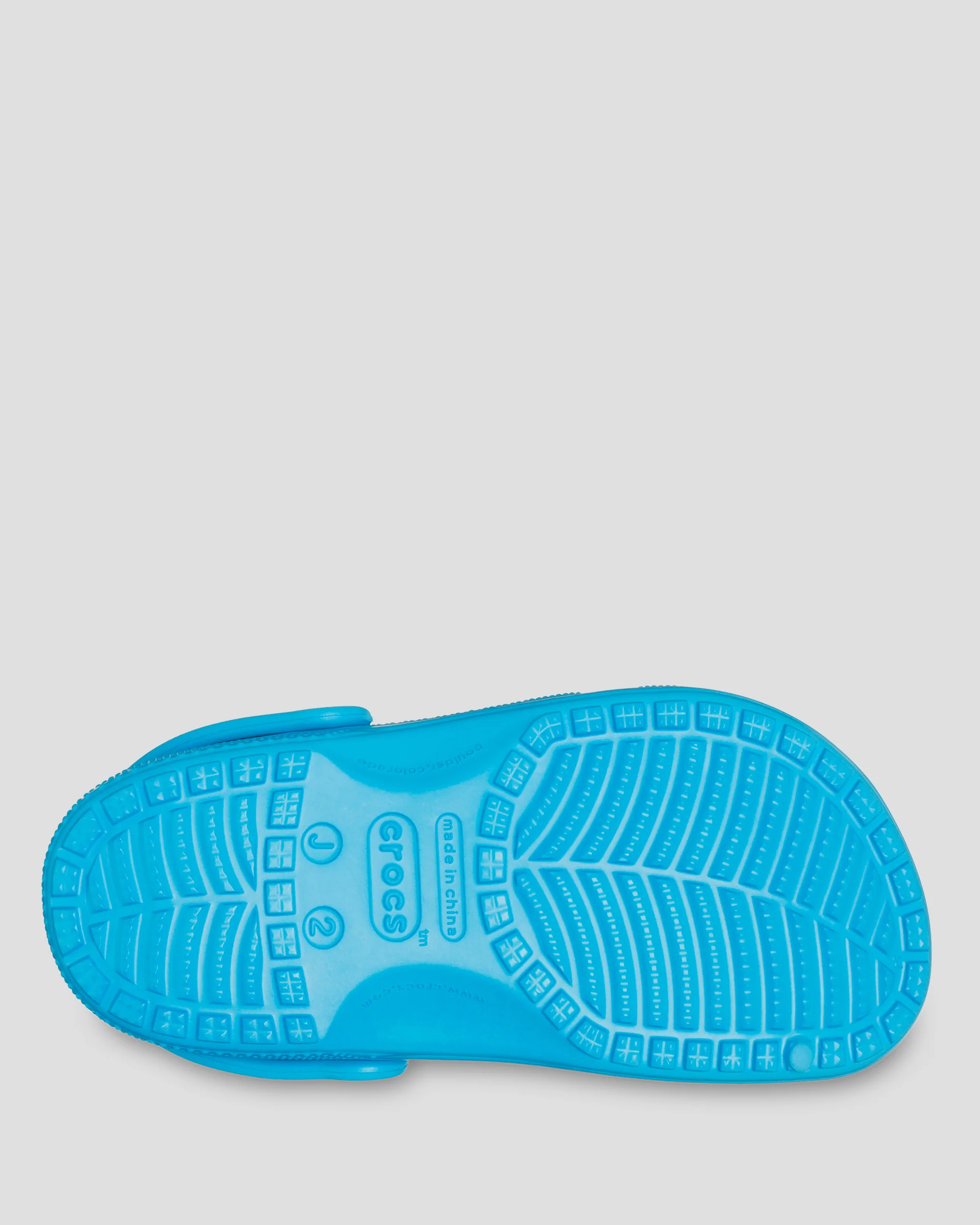 Kids Classic Clog Crocs - Venetian Blue - Image 5