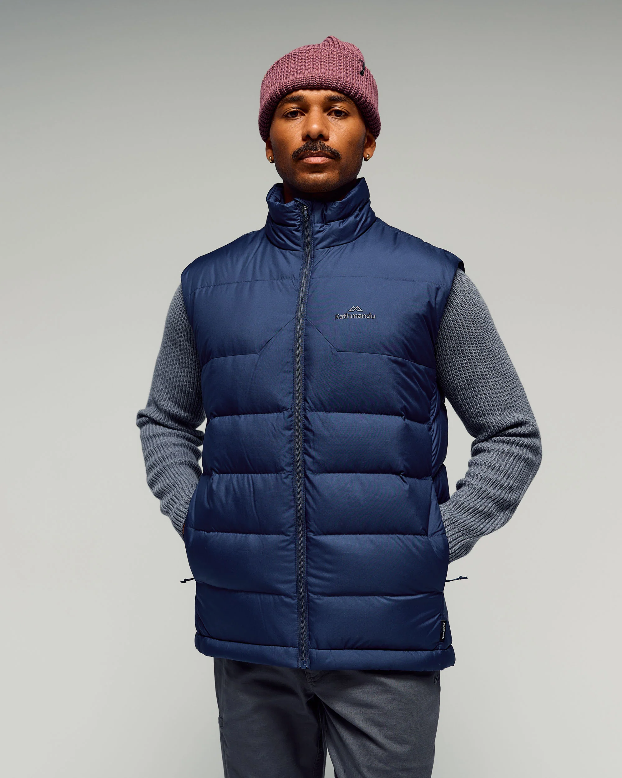 Men's Epiq Down Vest -  Classic Navy