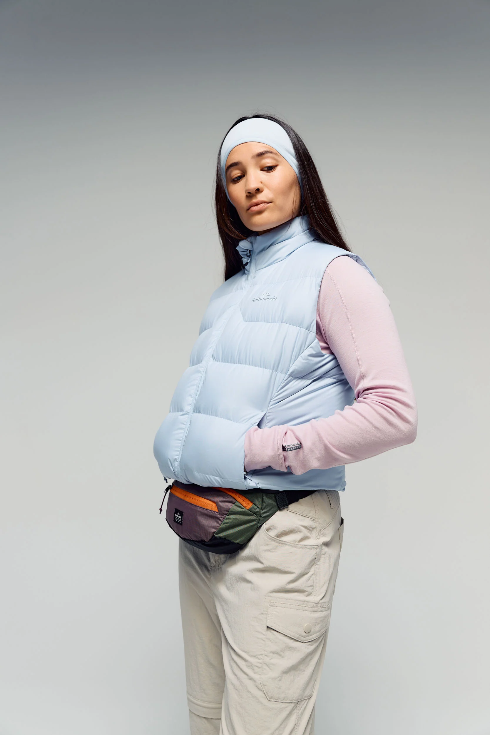 Women's Epiq Down Vest - Tech Blue - Image 3