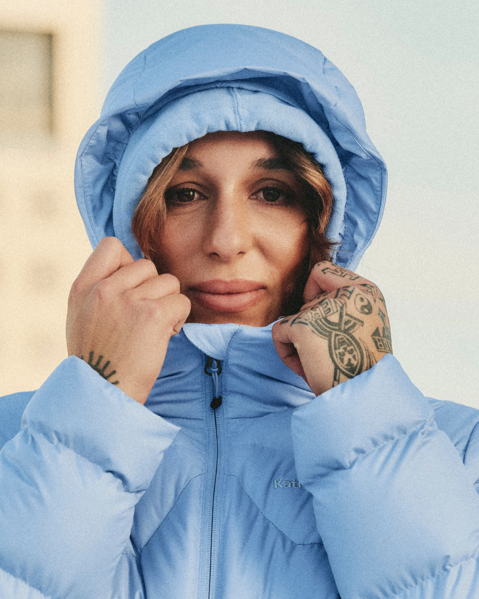 Women's Epiq Hooded Down Jacket - Tech Blue