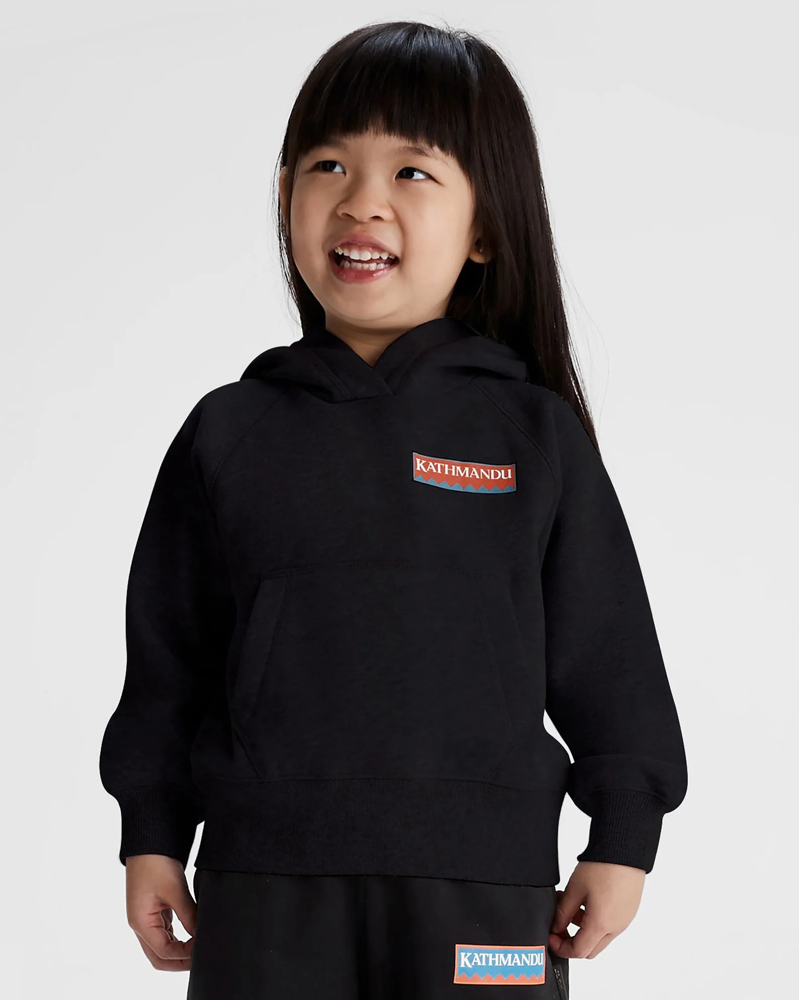 Kids' Heritage Logo LT BB Hoodie - Black Stingray