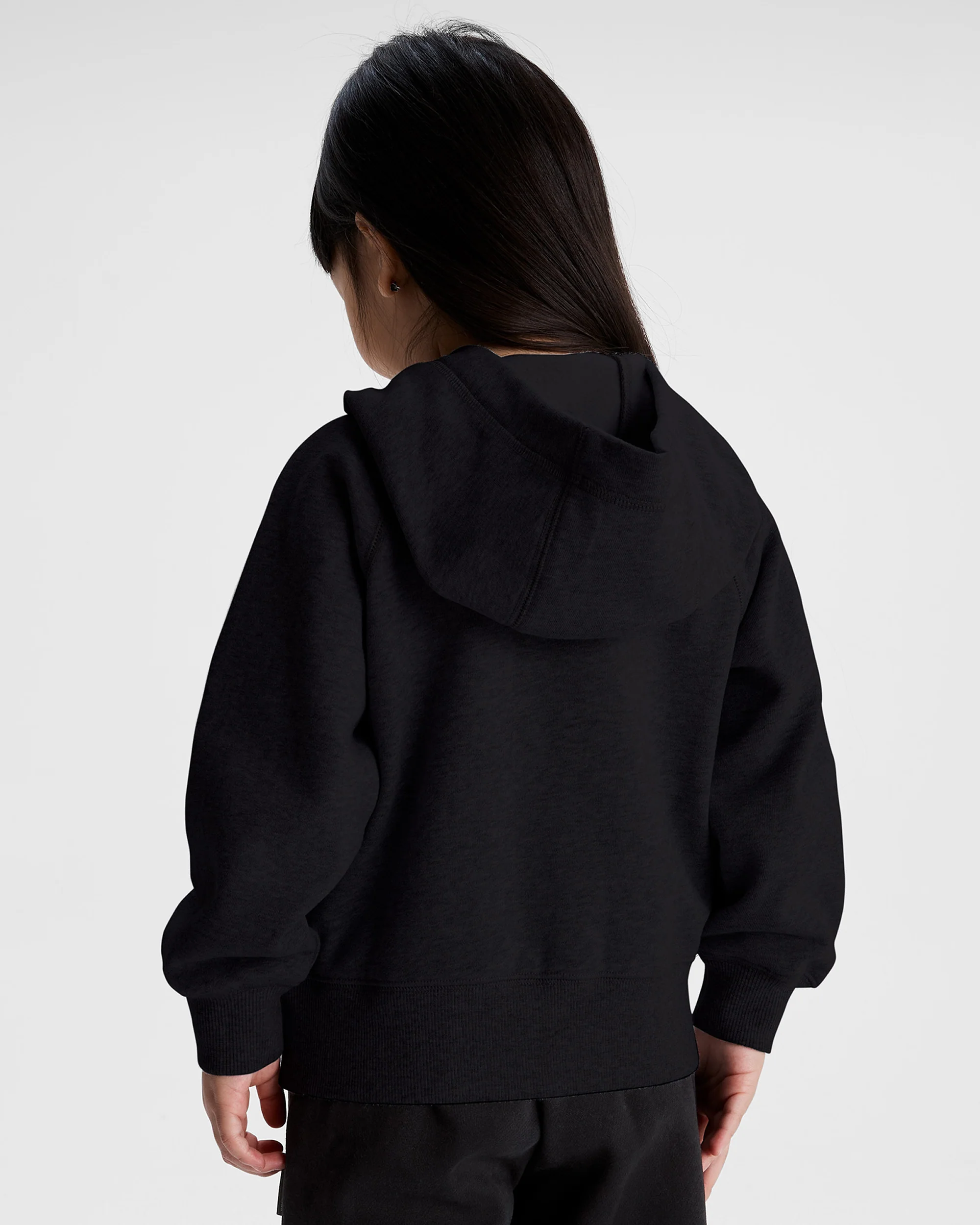 Kids' Heritage Logo LT BB Hoodie - Black Stingray - Image 2