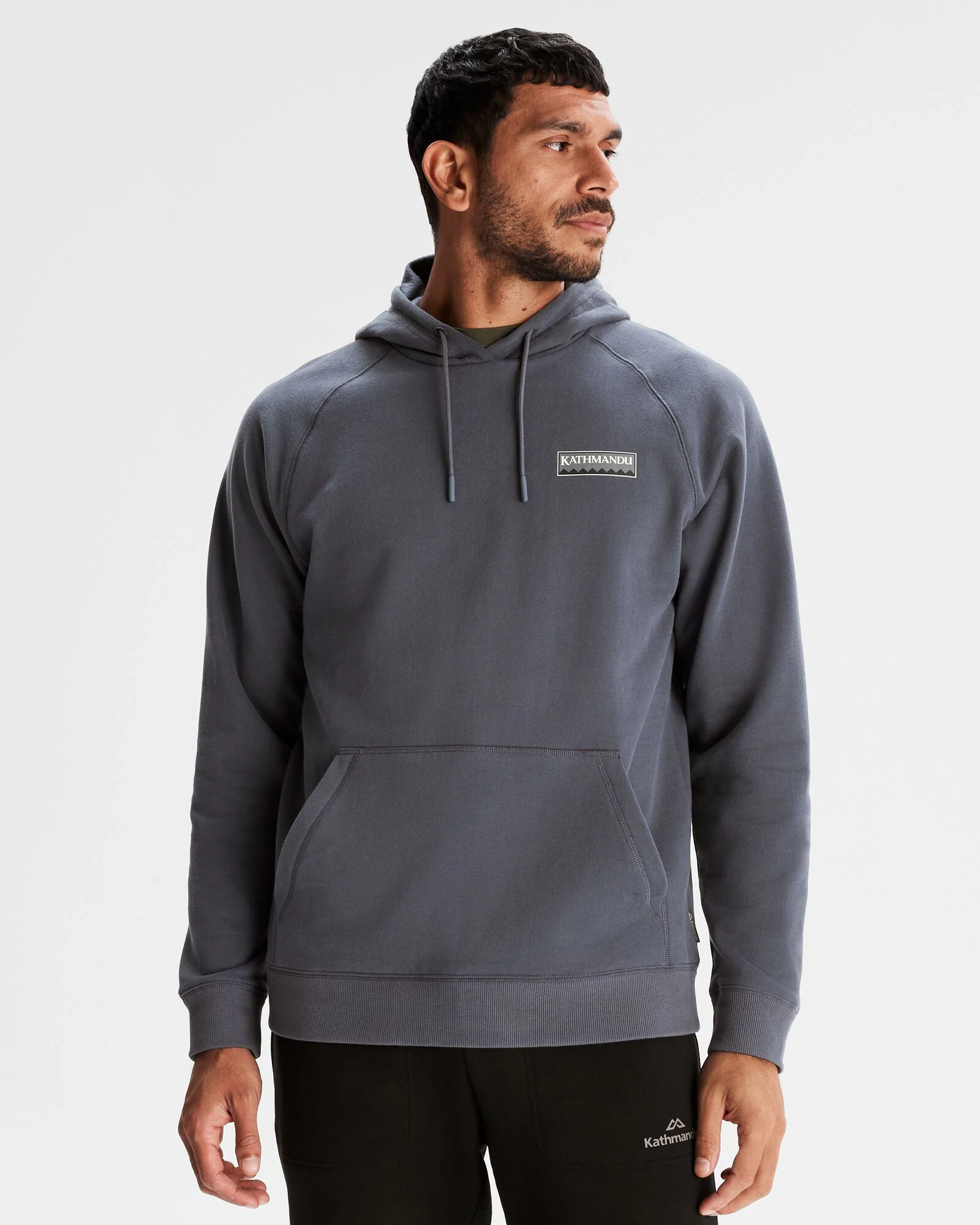 Men's Heritage Logo LT BB Hoodie - Mid Navy
