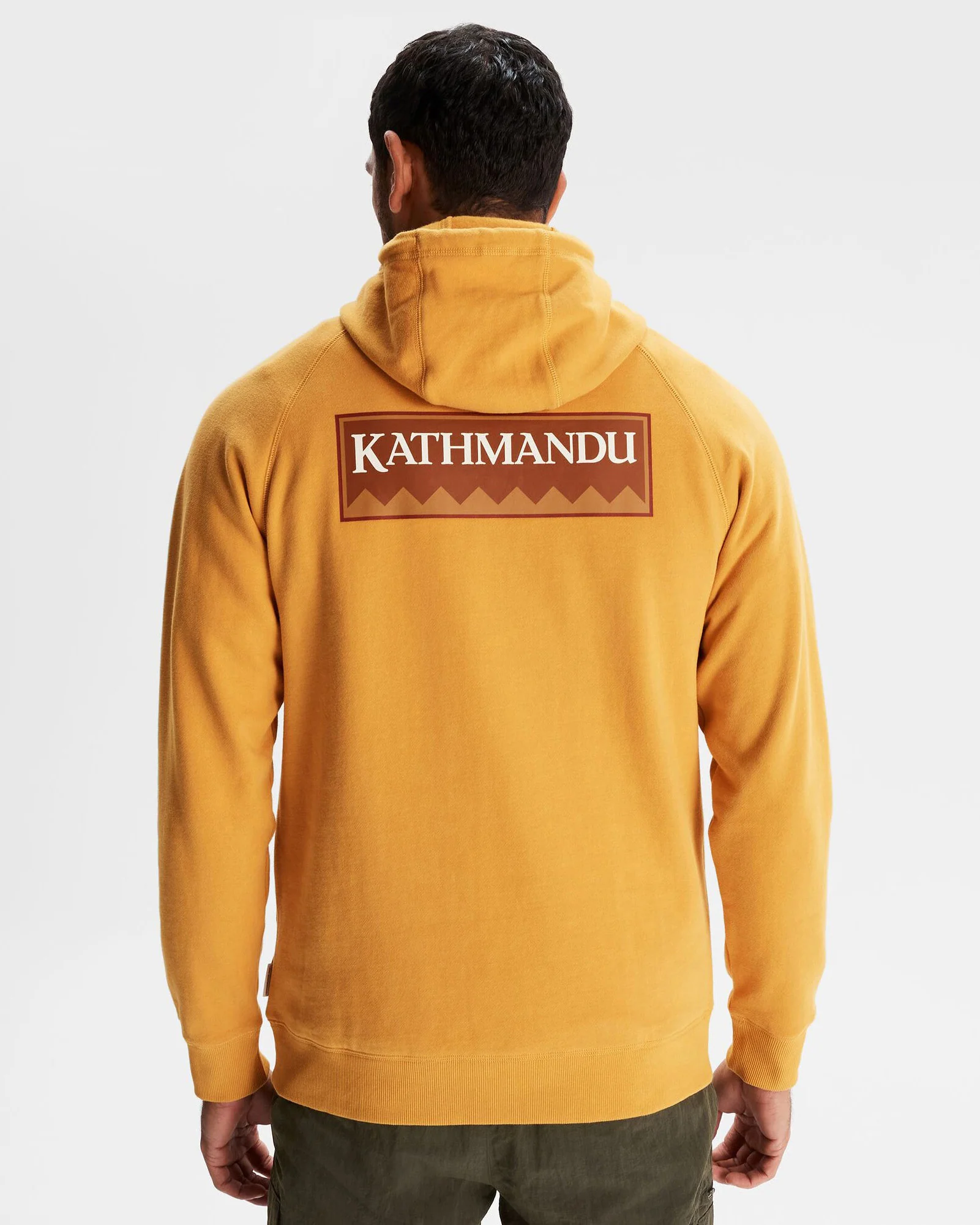 Men's Heritage Logo LT BB Hoodie - Mustard Yellow - Image 3