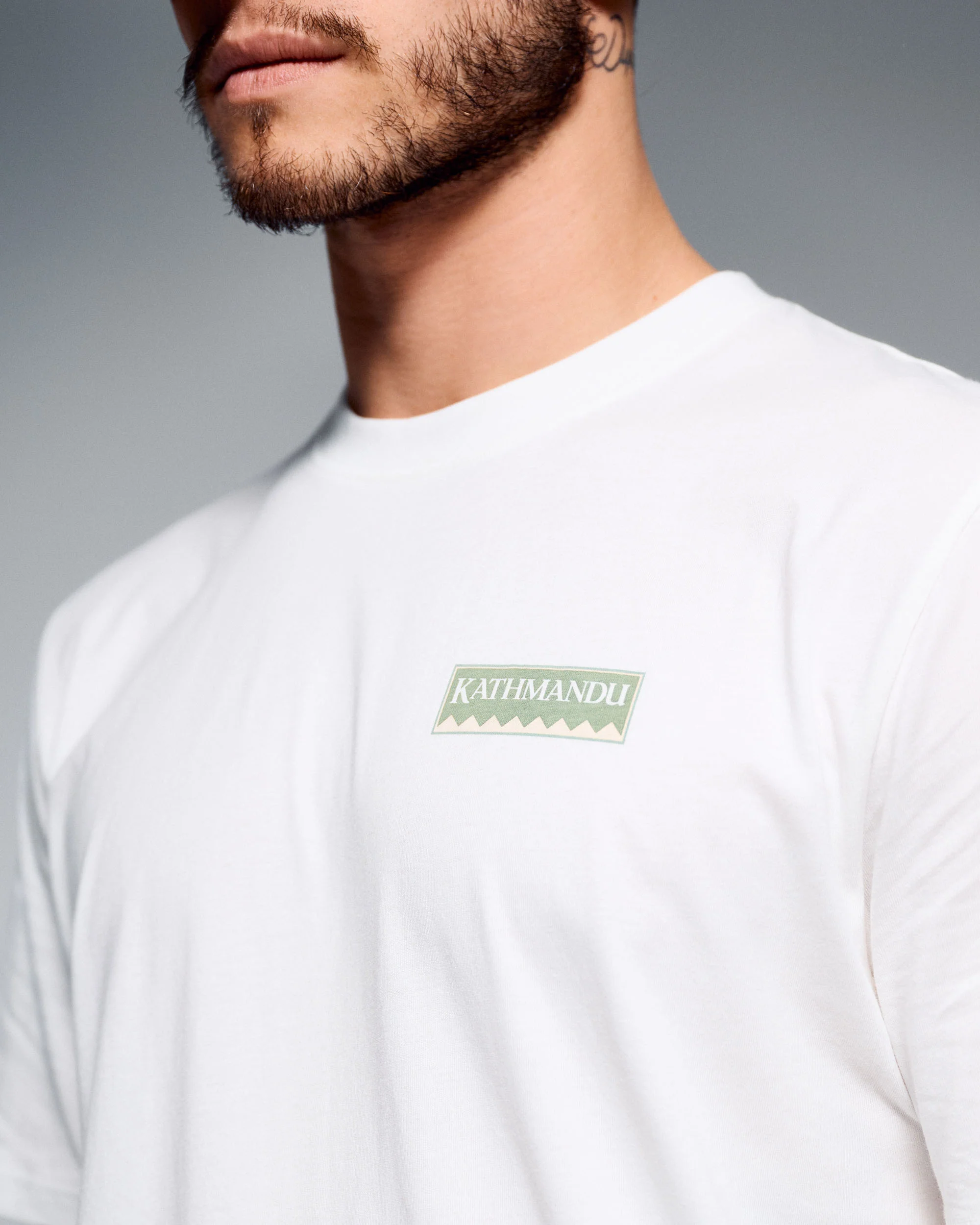 Men's Heritage Organic Cotton T-shirt - White - Image 2