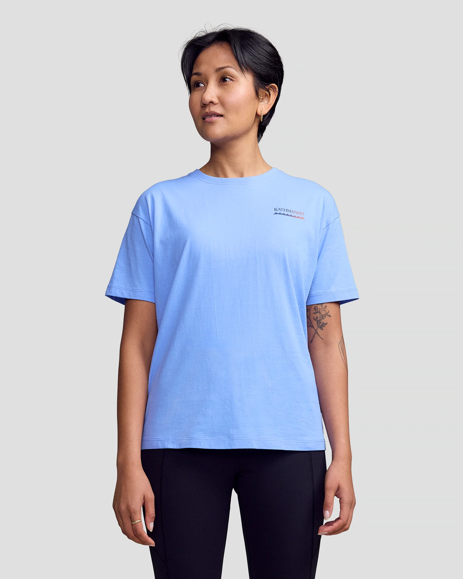Heritage Logo Wmns Organic Cotton S/S Tee - Peri