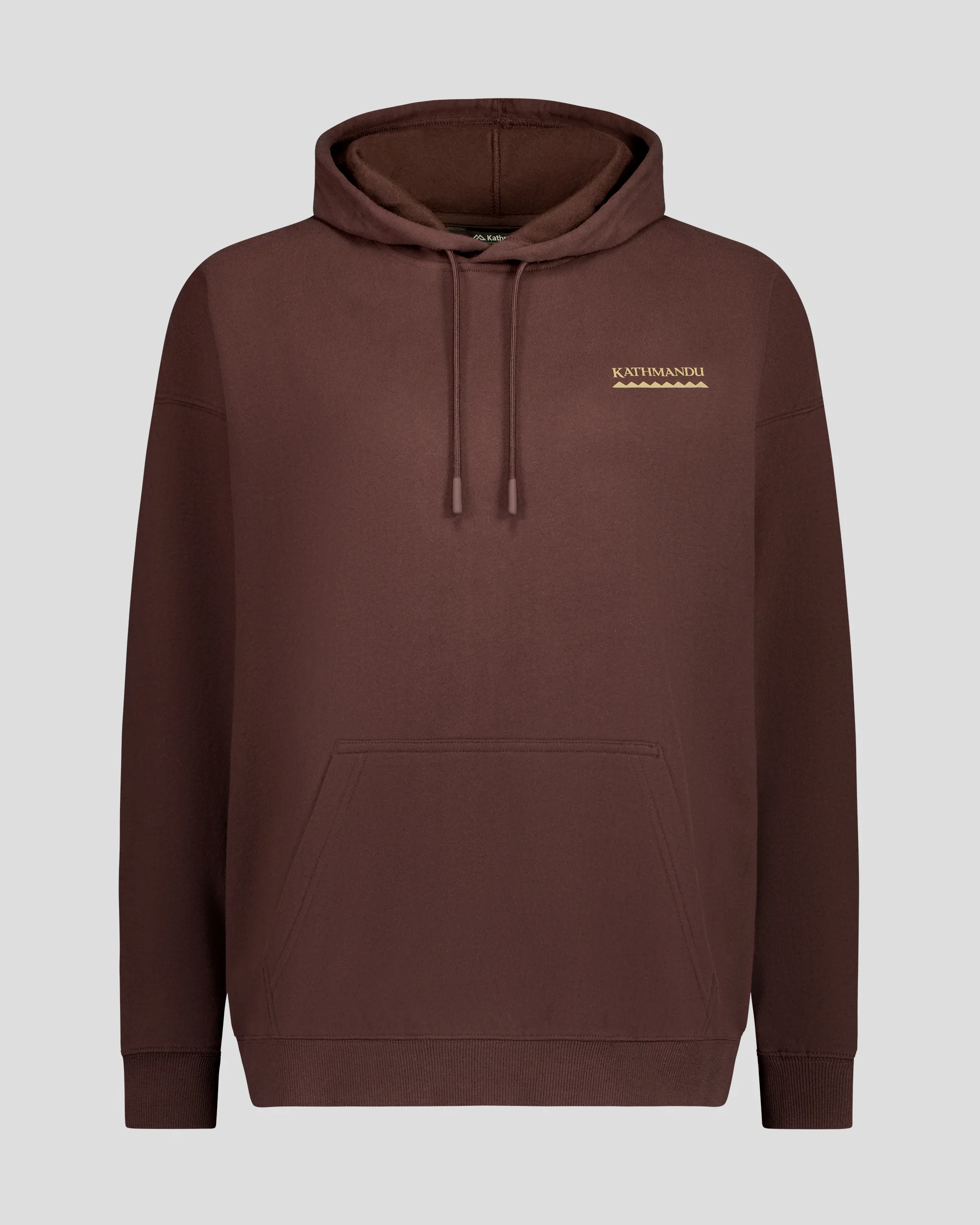 Women's Heritage Logo Slouchy Brushed Hoodie - Cocoa