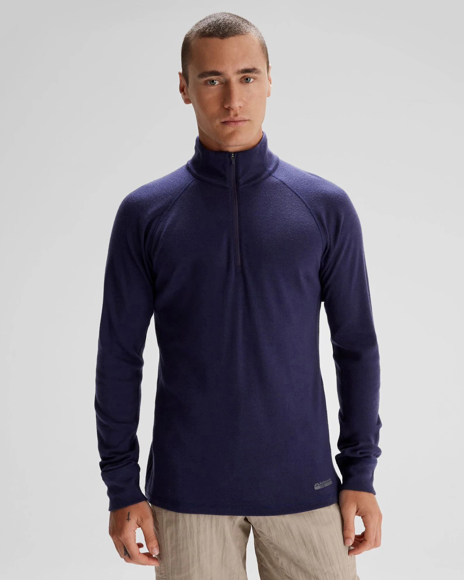 Men's K-Merino 250 Quarter Zip Long Sleeve - Dark Horizon