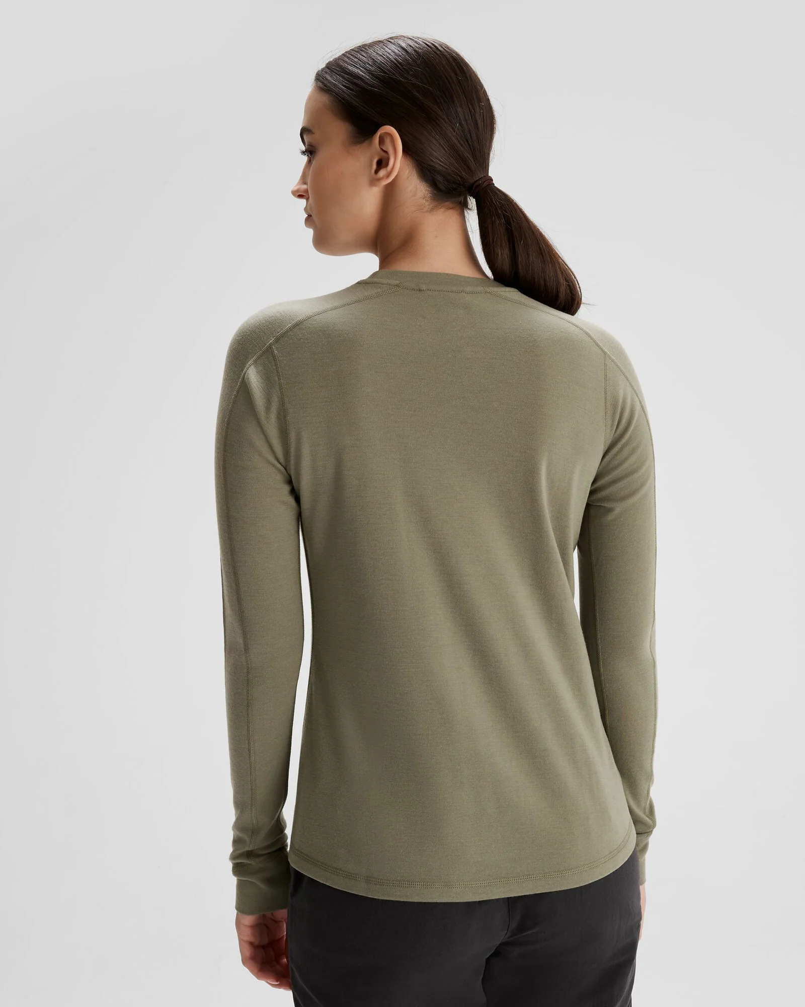 Women's K-Merino 250 Long Sleeve Top - Beech - Image 4