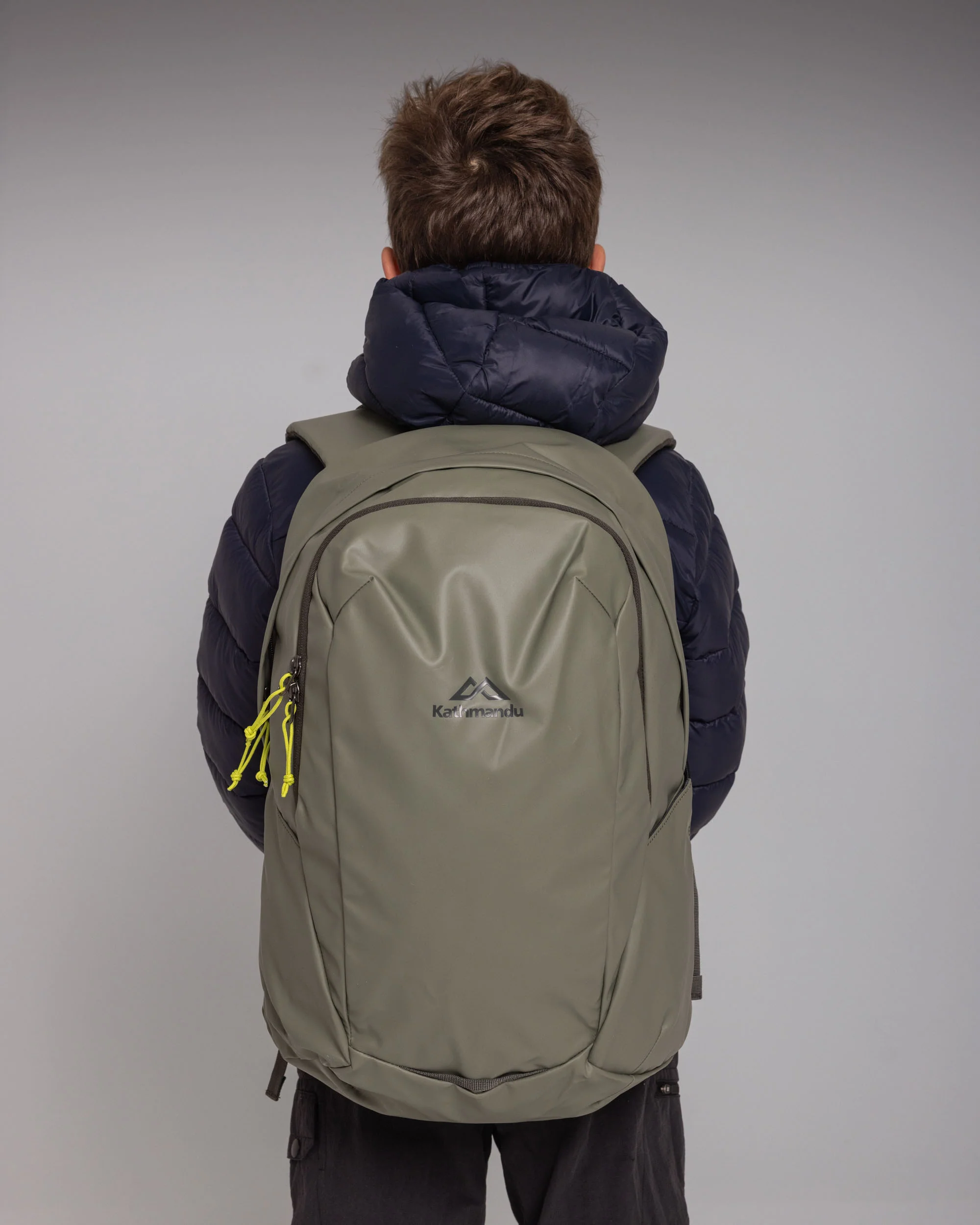 Kids Core Insulated Hooded Jacket - Pure Navy - Image 4