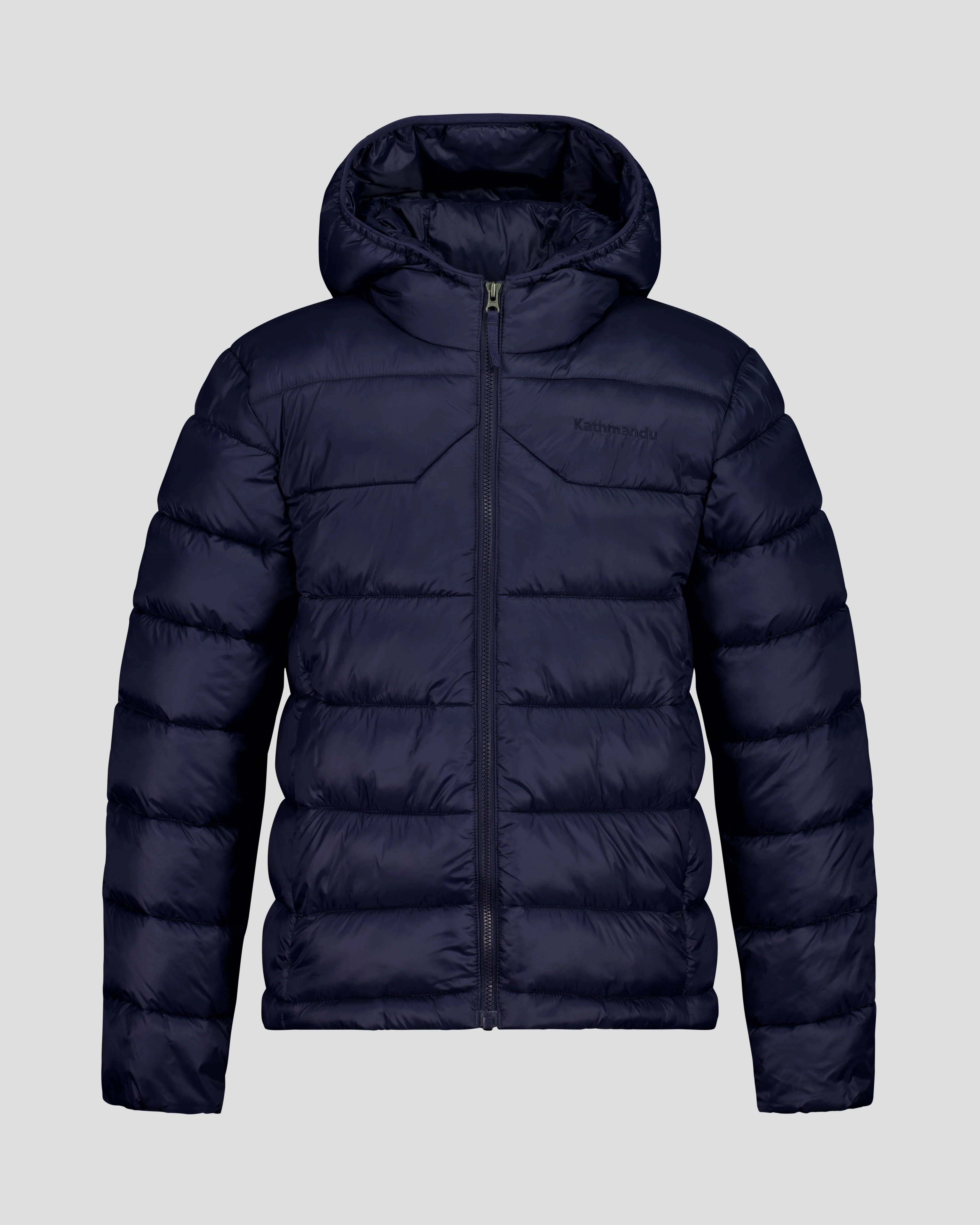 Kids Core Insulated Hooded Jacket - Pure Navy - Image 7