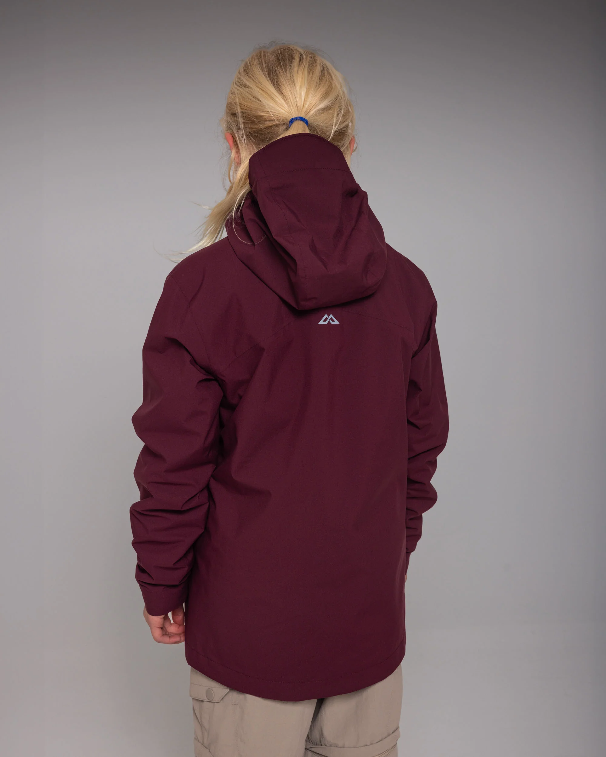 Kids Trailhead 3in1 Rain Hooded Jacket -  Mulberry - Image 5