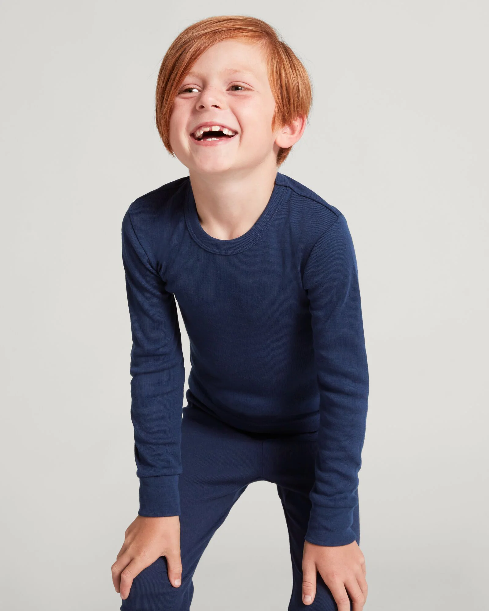 Kids' KMDCore Long Sleeve Top - Navy