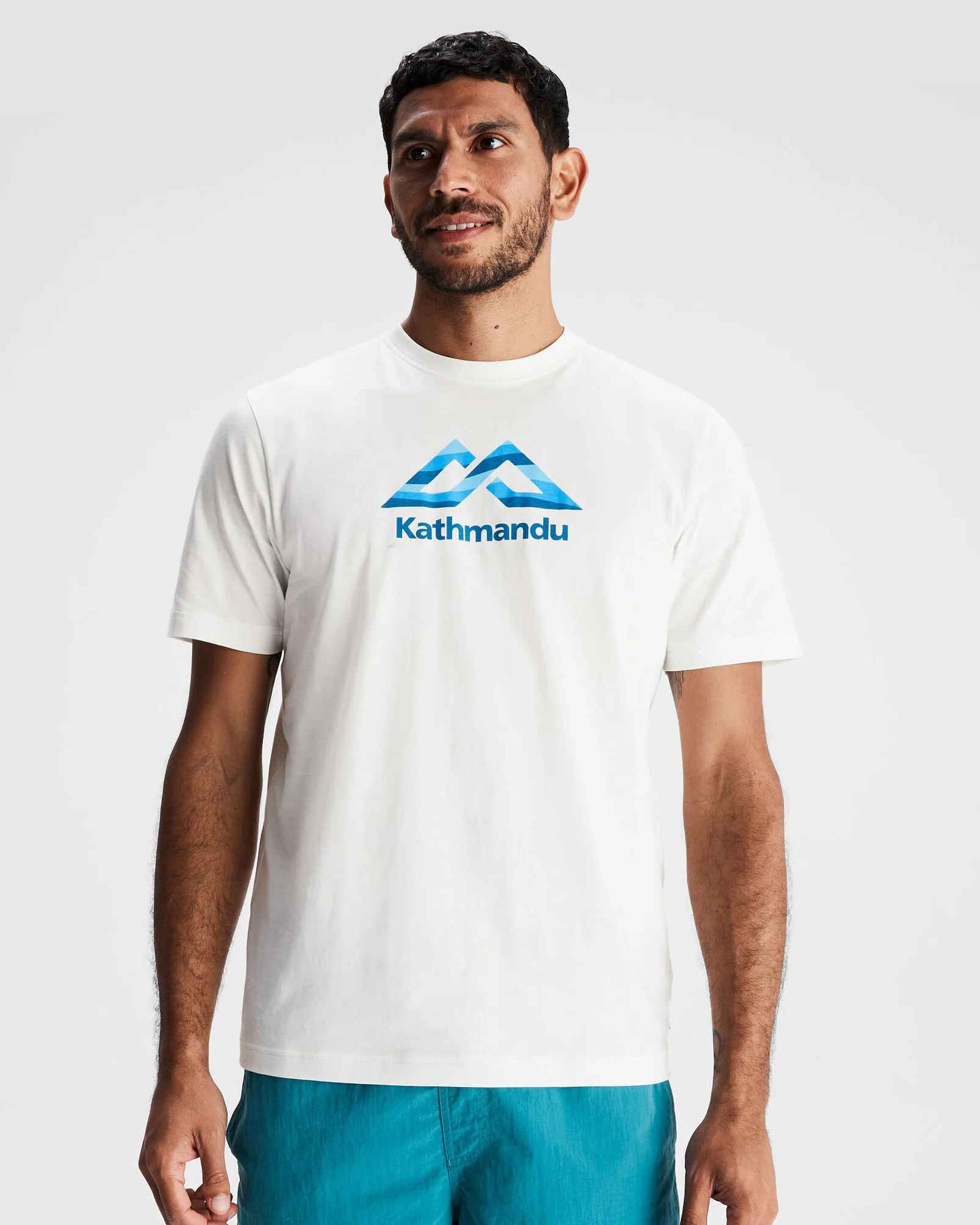 Men's Logo Fill Organic T-shirt - White
