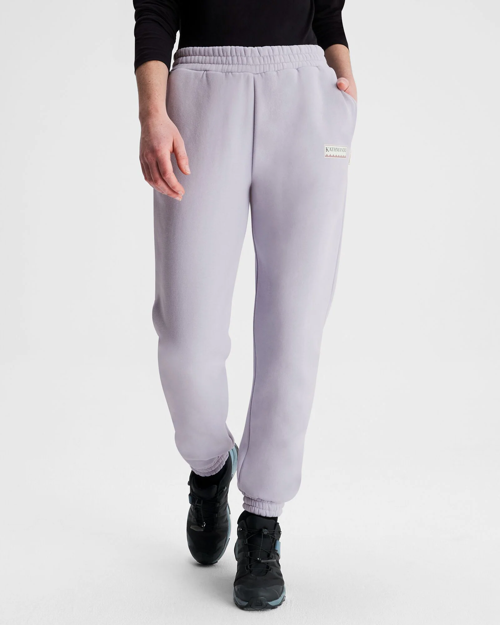 Women's Logo Slouchy BB Joggers - Dusty Lilac