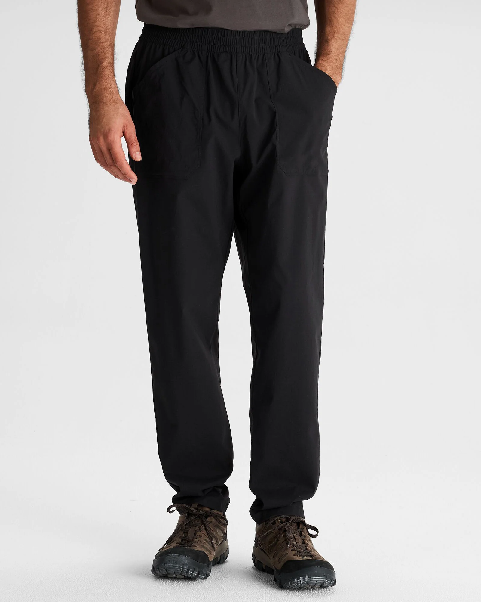 Men's Miro Pull On Pants - Black Stingray