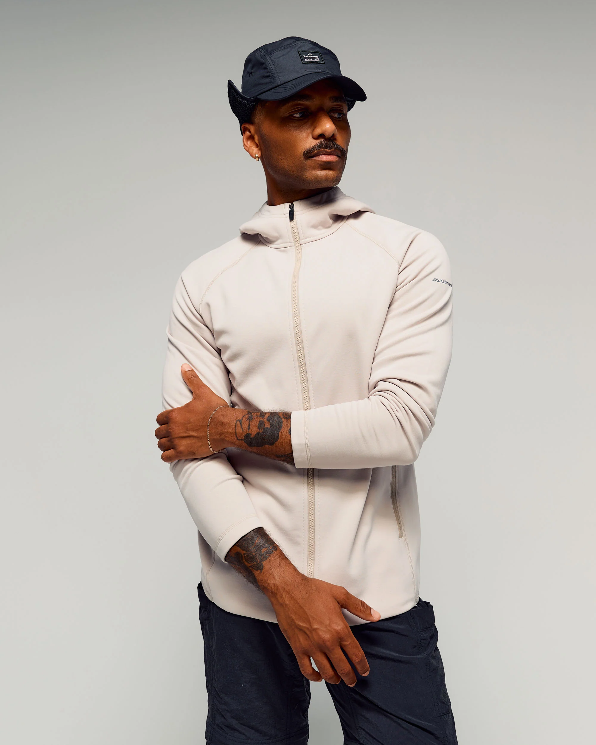Men's Anytime Fleece Hooded Jacket - Light Hike - Image 2