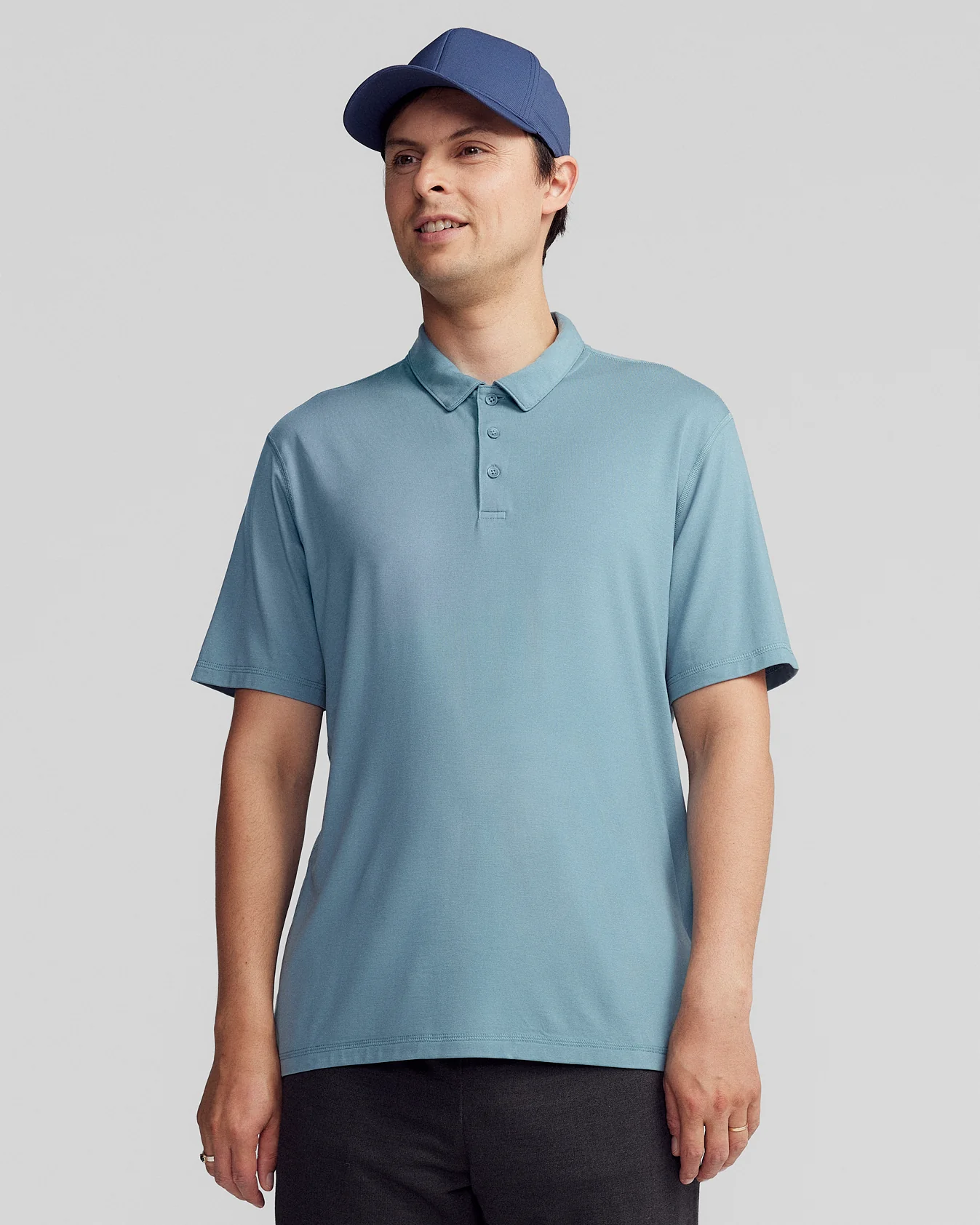 Men’s Anytime Polo - Washed Blue