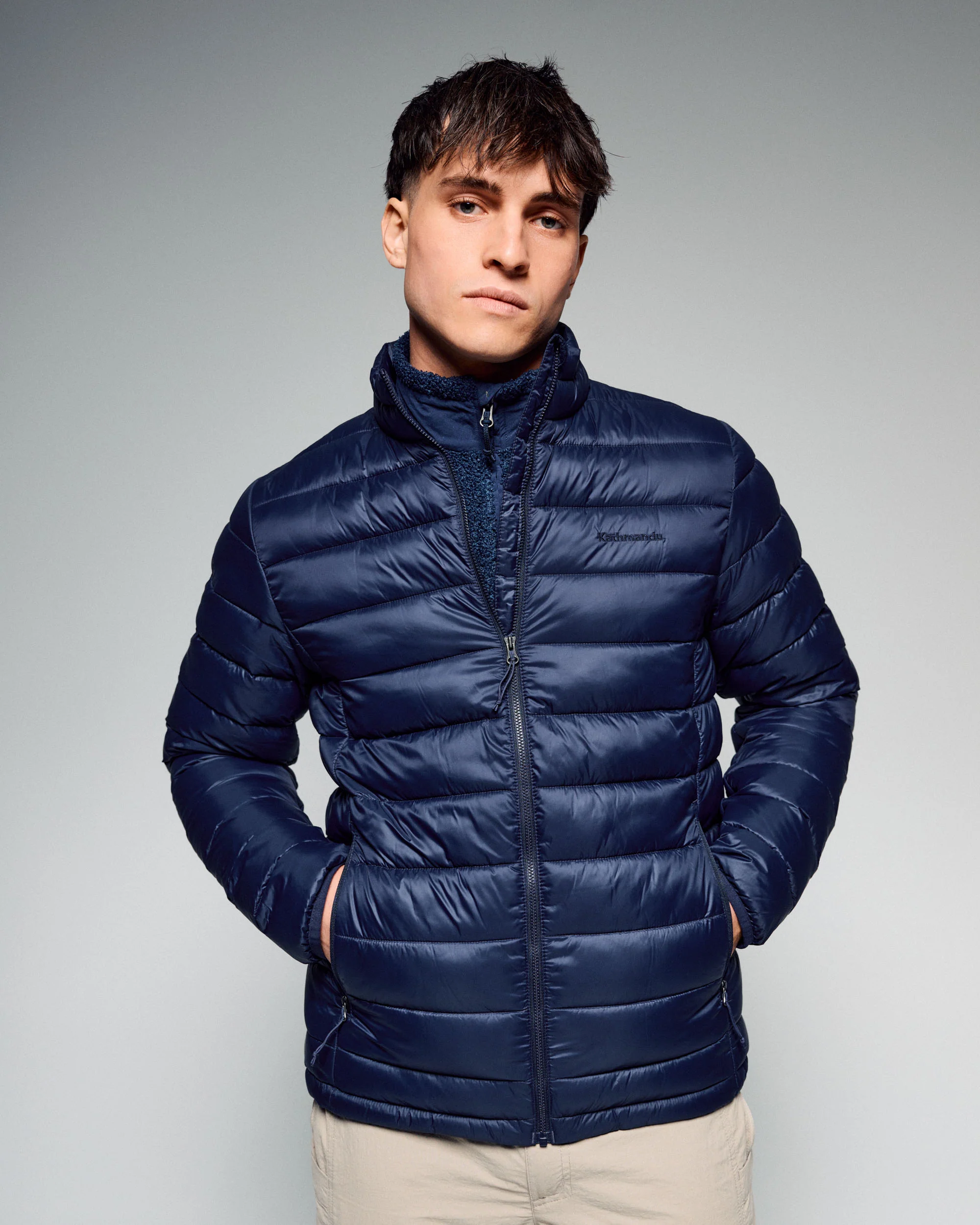 Men's Core Light Weight Insulated Jacket - Pure Navy