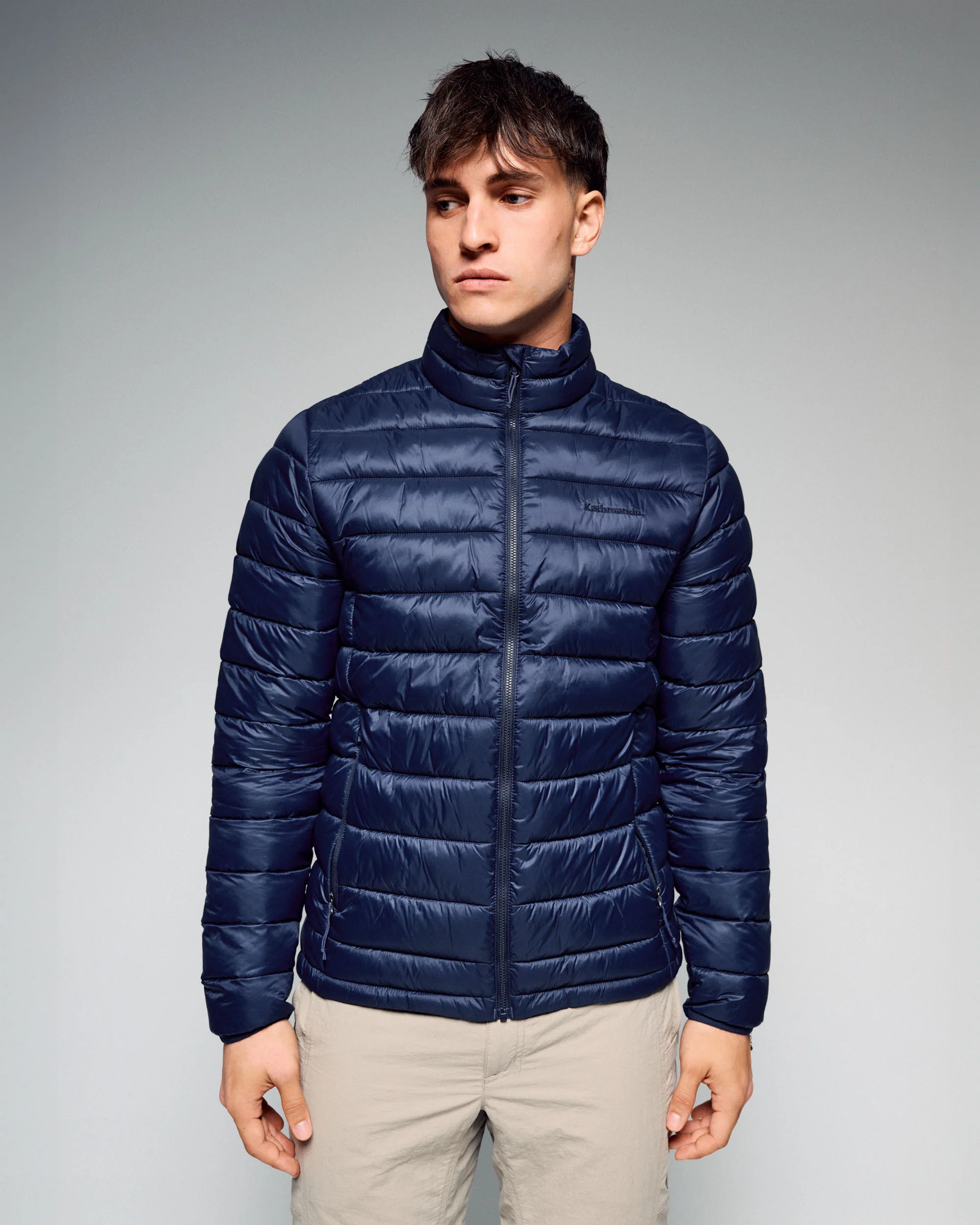 Men's Core Light Weight Insulated Jacket - Pure Navy - Image 5