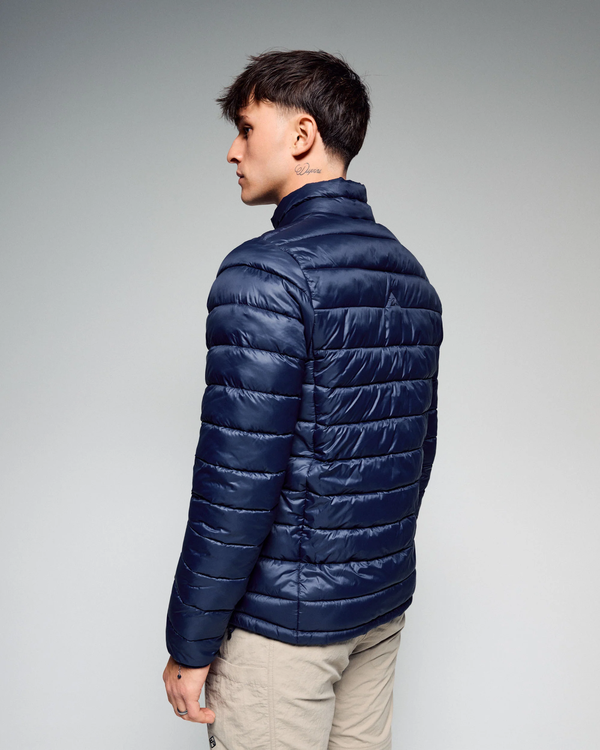Men's Core Light Weight Insulated Jacket - Pure Navy - Image 6