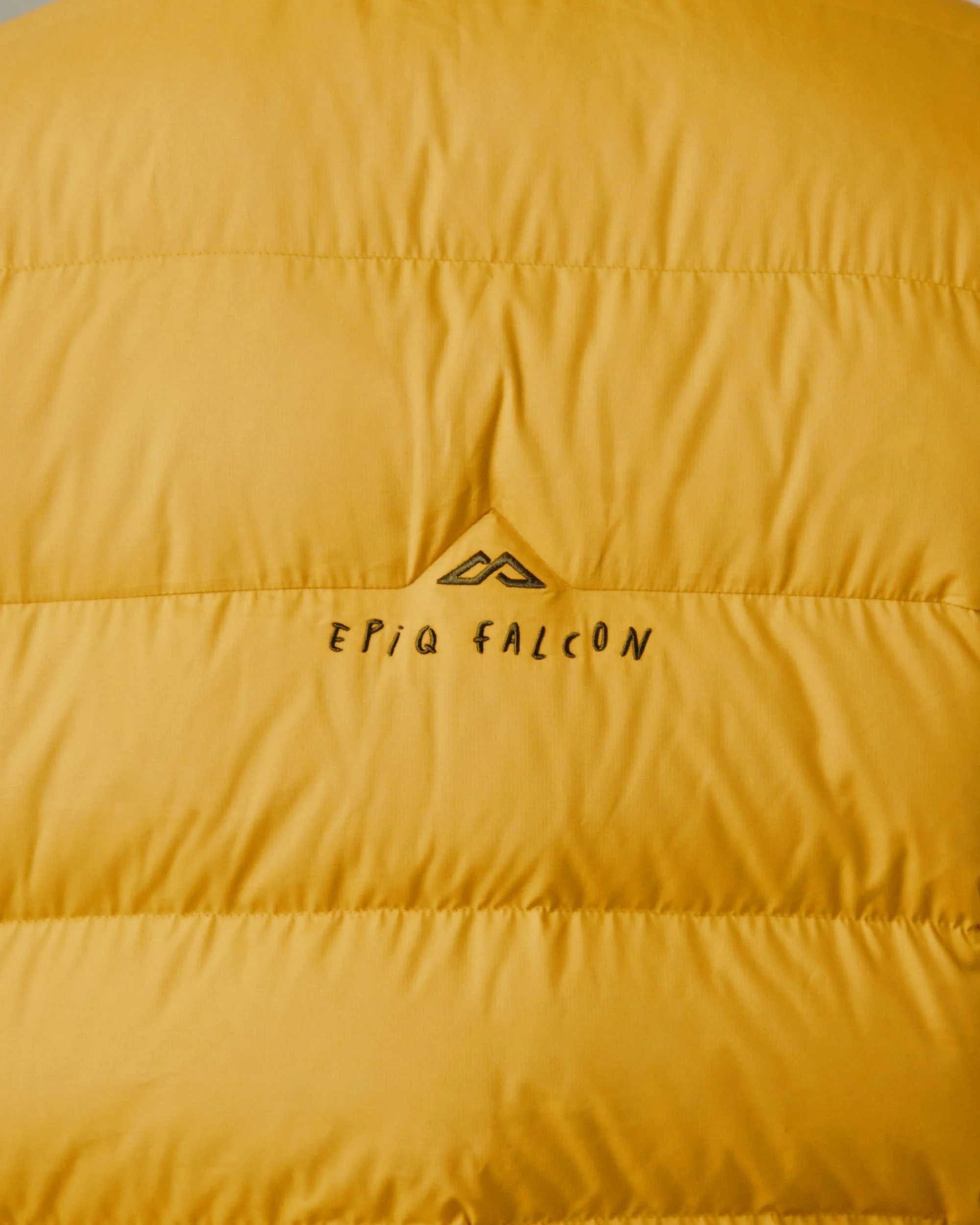 Men's Epiq Falcon Hooded Down Jacket - Mustard Yellow - Image 9