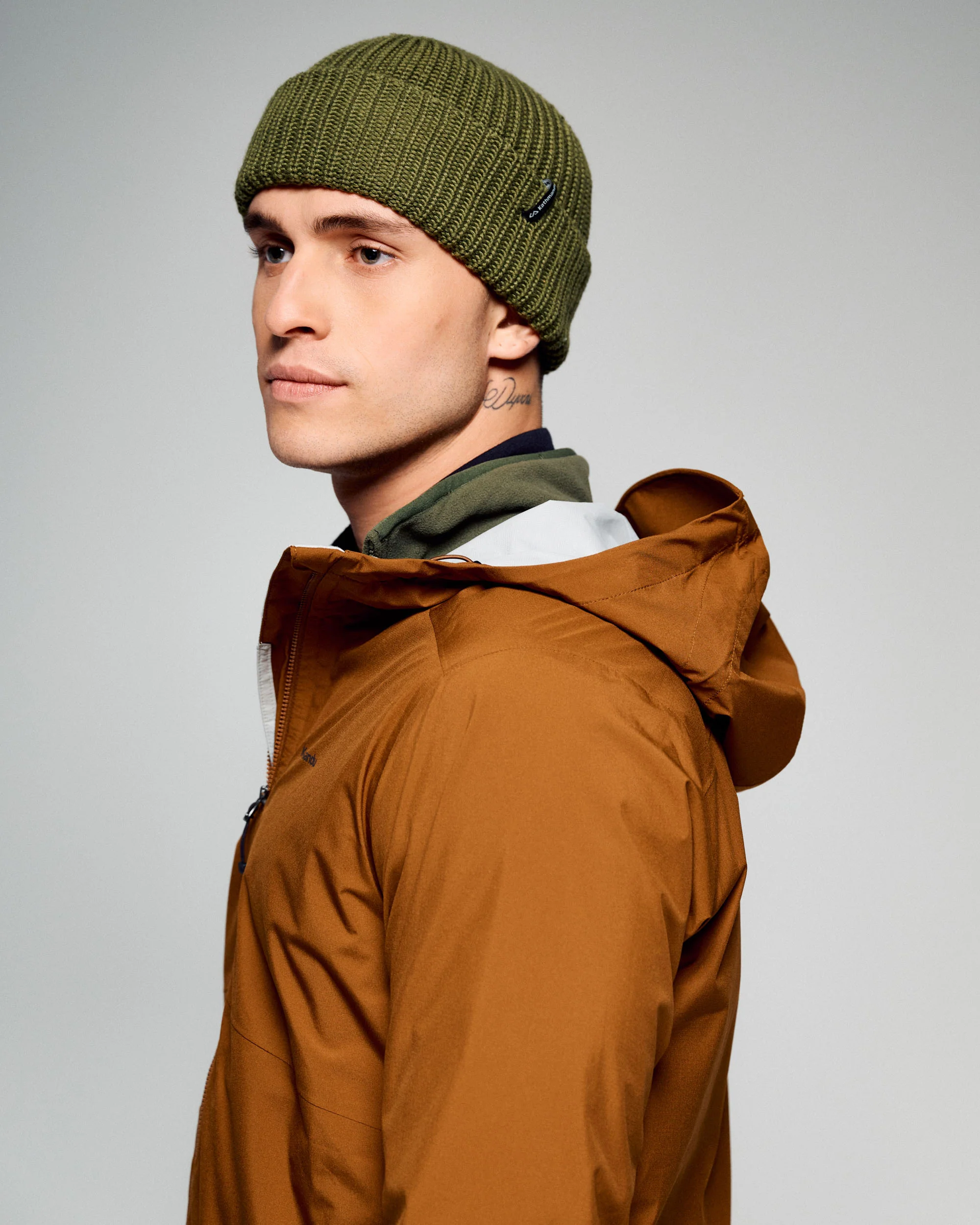 Men's Trailhead 3in1 Rain Hooded Jacket - Bark - Image 7
