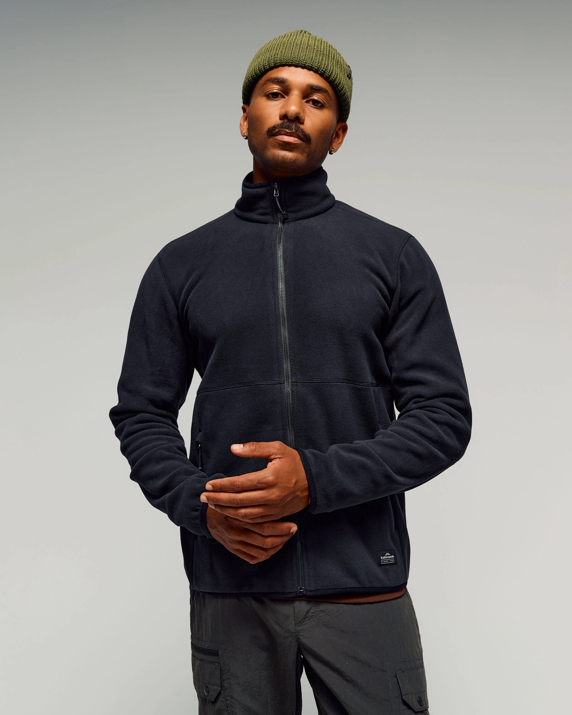 Men's Trailhead 3in1 Rain Hooded Jacket - Black Stingray - Image 2