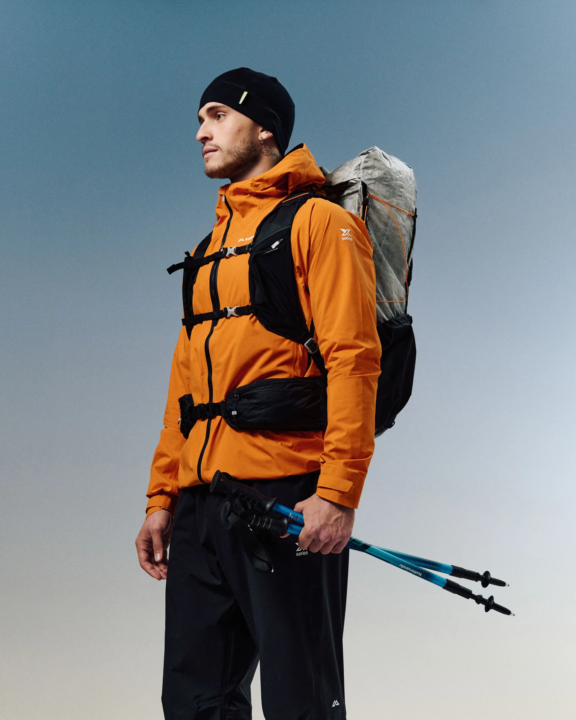 Men's XT Series Cordura 3L Rain Jacket - Magma