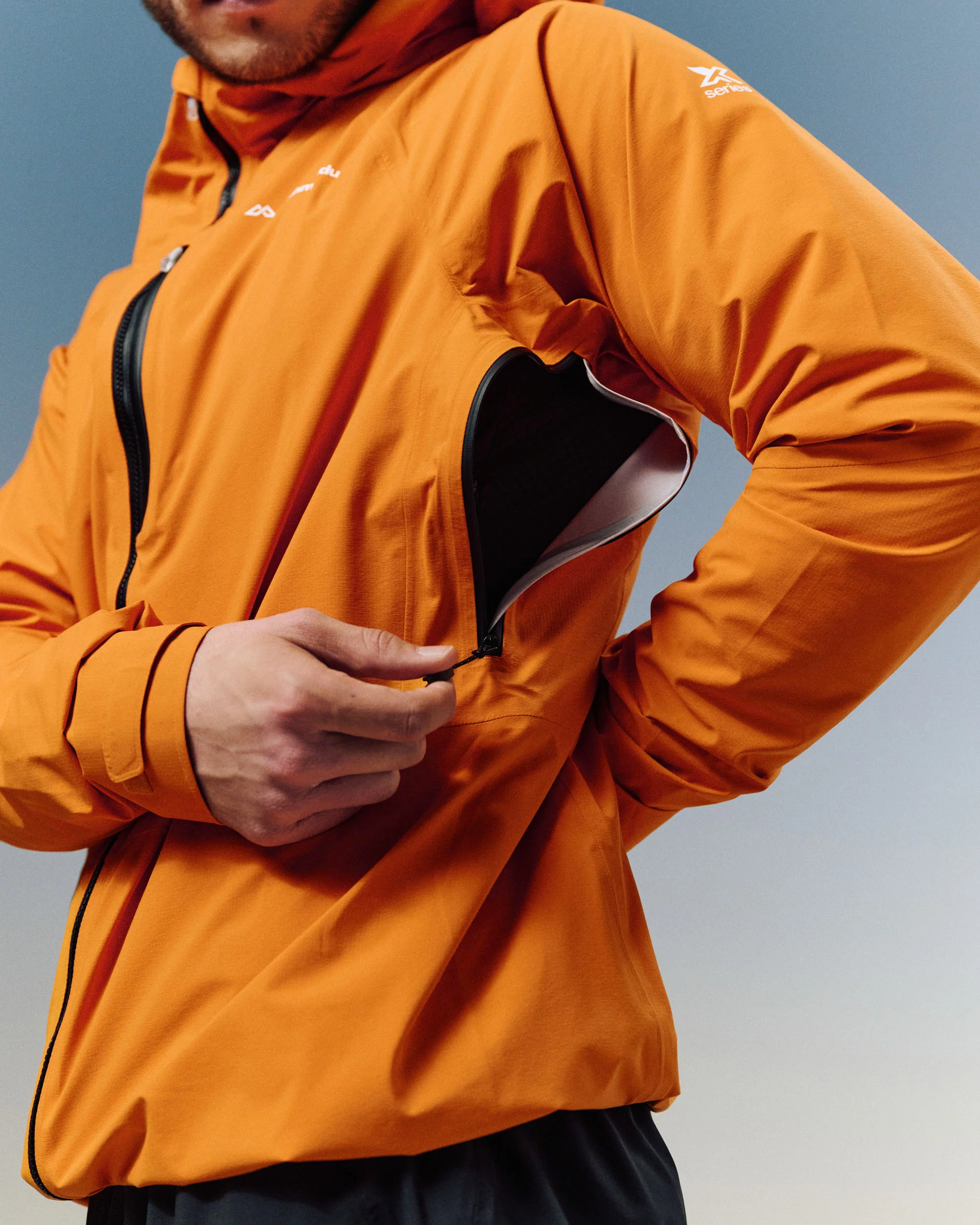Men's XT Series Cordura 3L Rain Jacket - Magma - Image 4