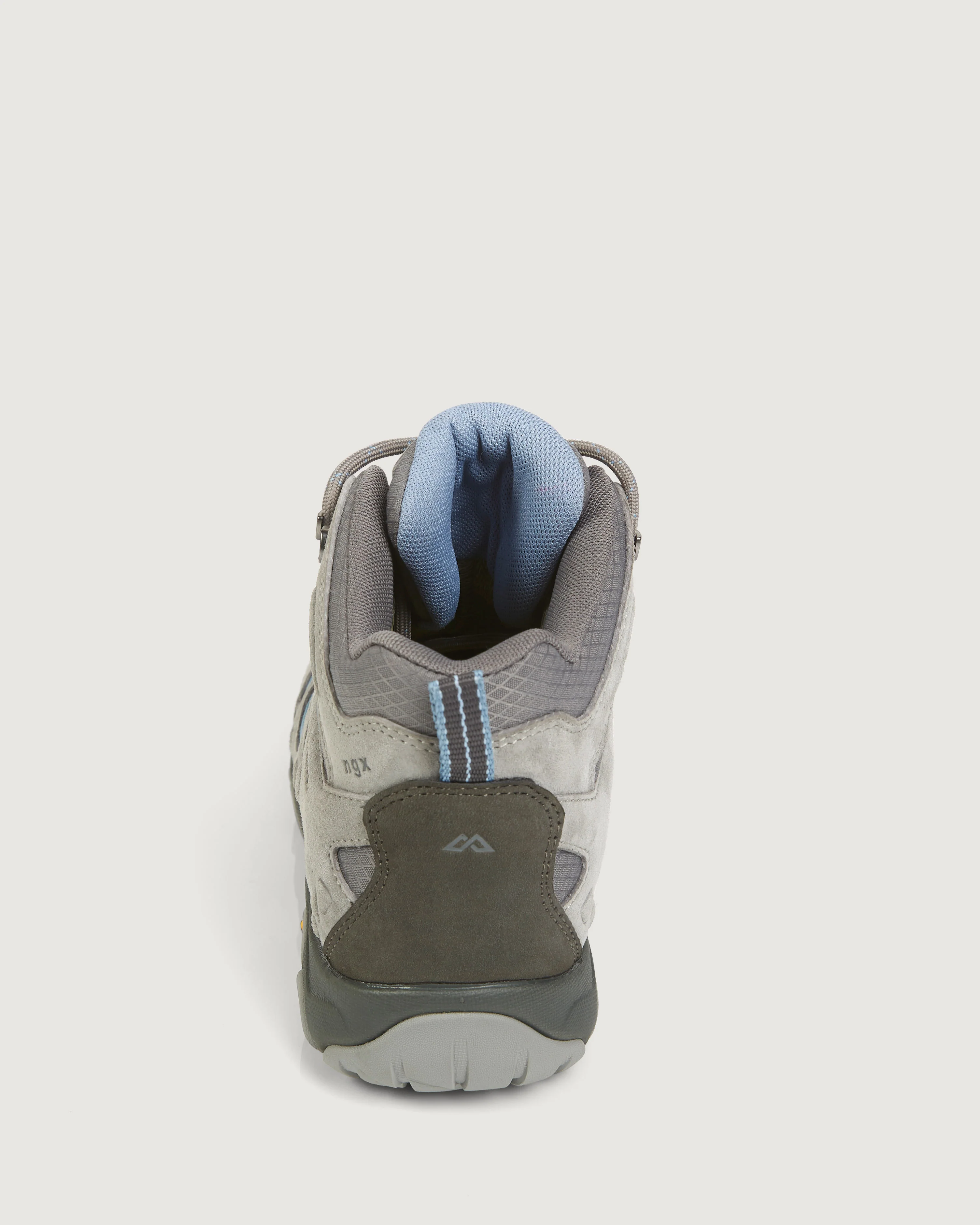 Women's Mornington Waterproof Mid Hiking Boots - Steel Grey/Faded Denim - Image 3