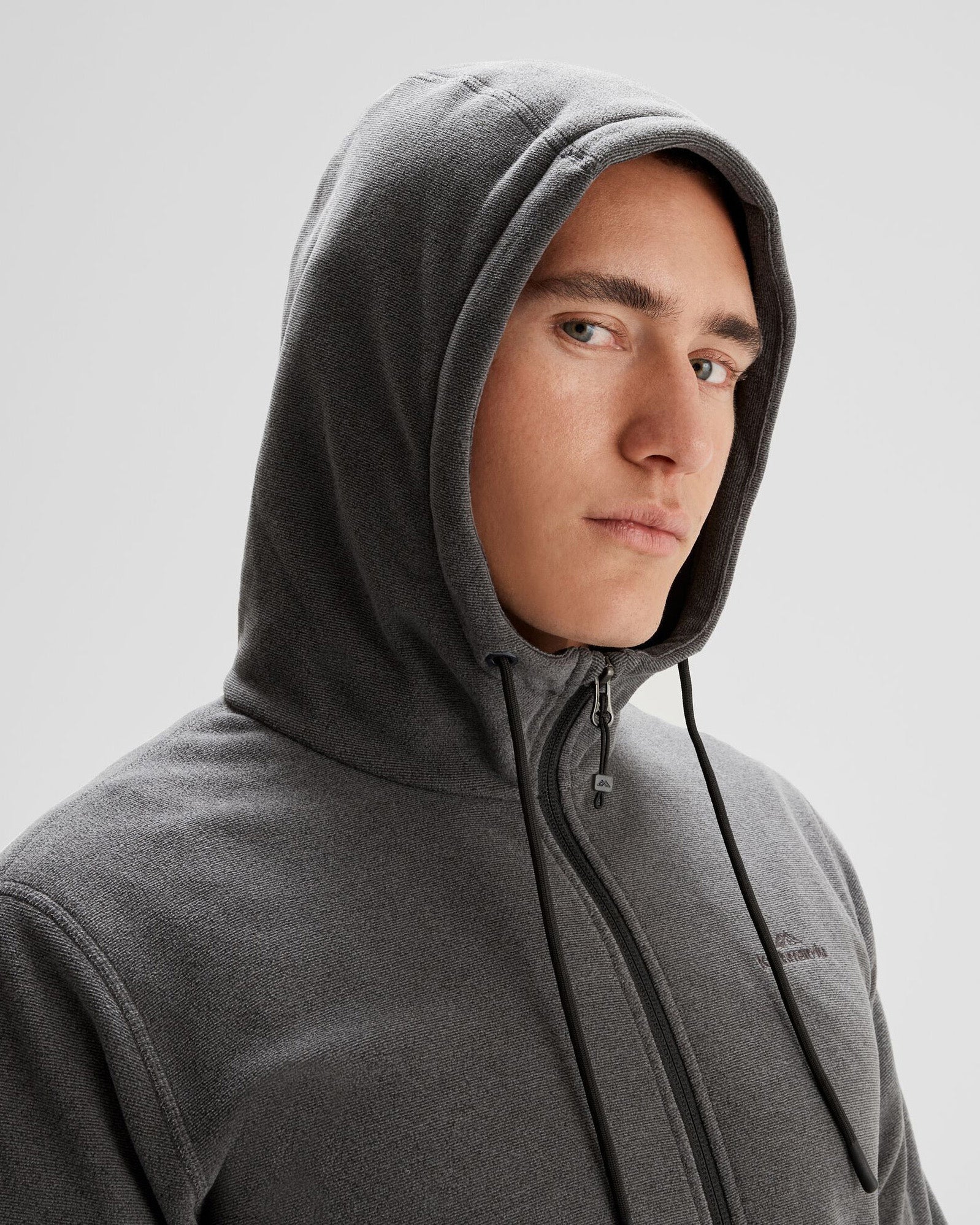 Men's Mt Aspiring Hooded Fleece Jacket - Metal - Image 5