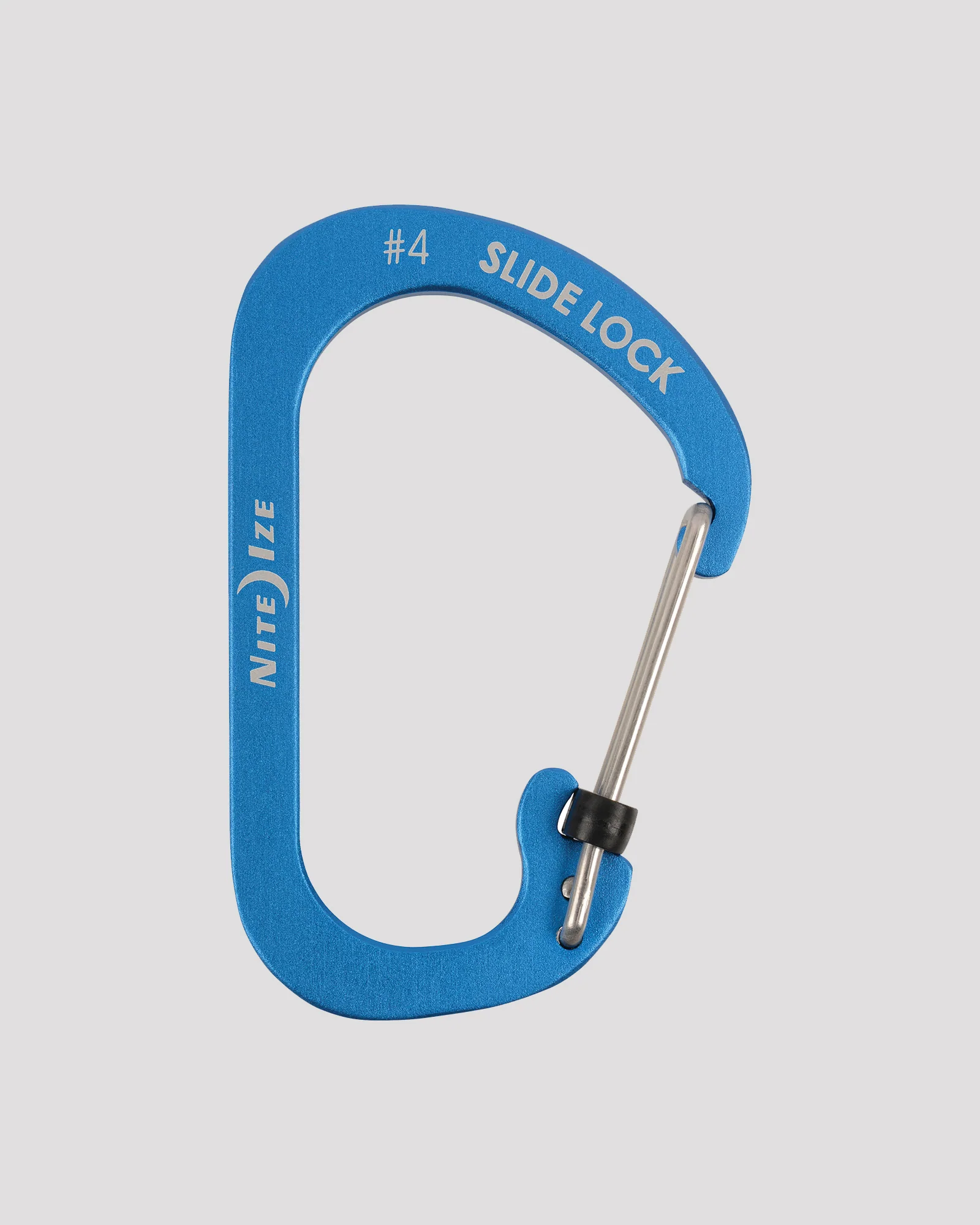 Nite Ize SlideLock Carabiner Aluminium #4  - Blue