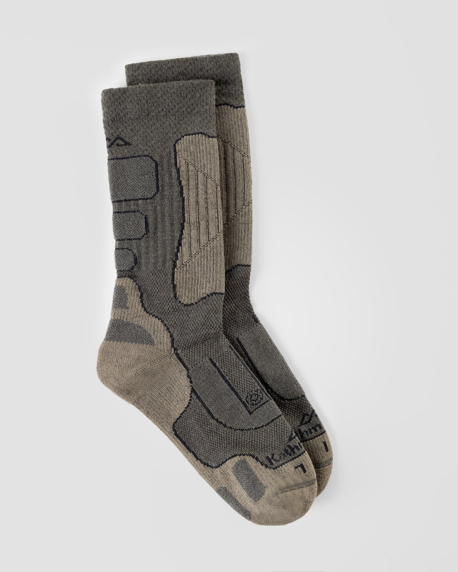 NuYarn Ergonomic Hike Socks - Deep Forest