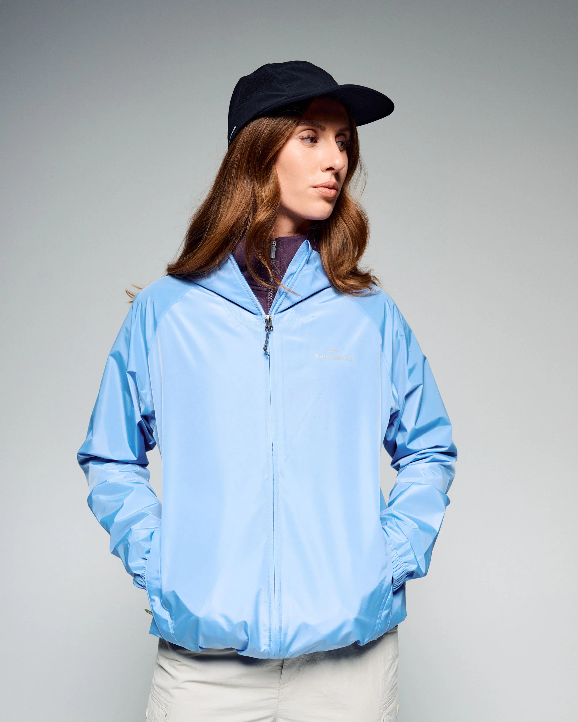 Women's Pocket-it 2L Rain Jacket v4 - Peri