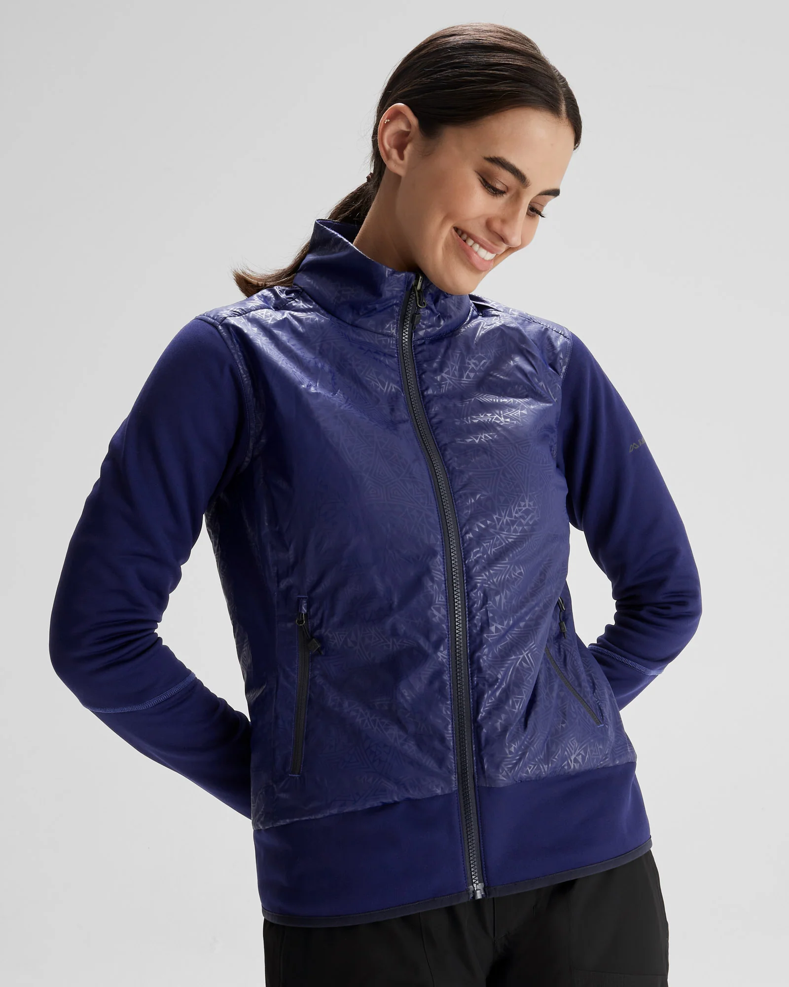 Women's PWDR-Days 2L 3-in-1 Snow Jacket - Black Stingray/Dark Horizon - Image 11