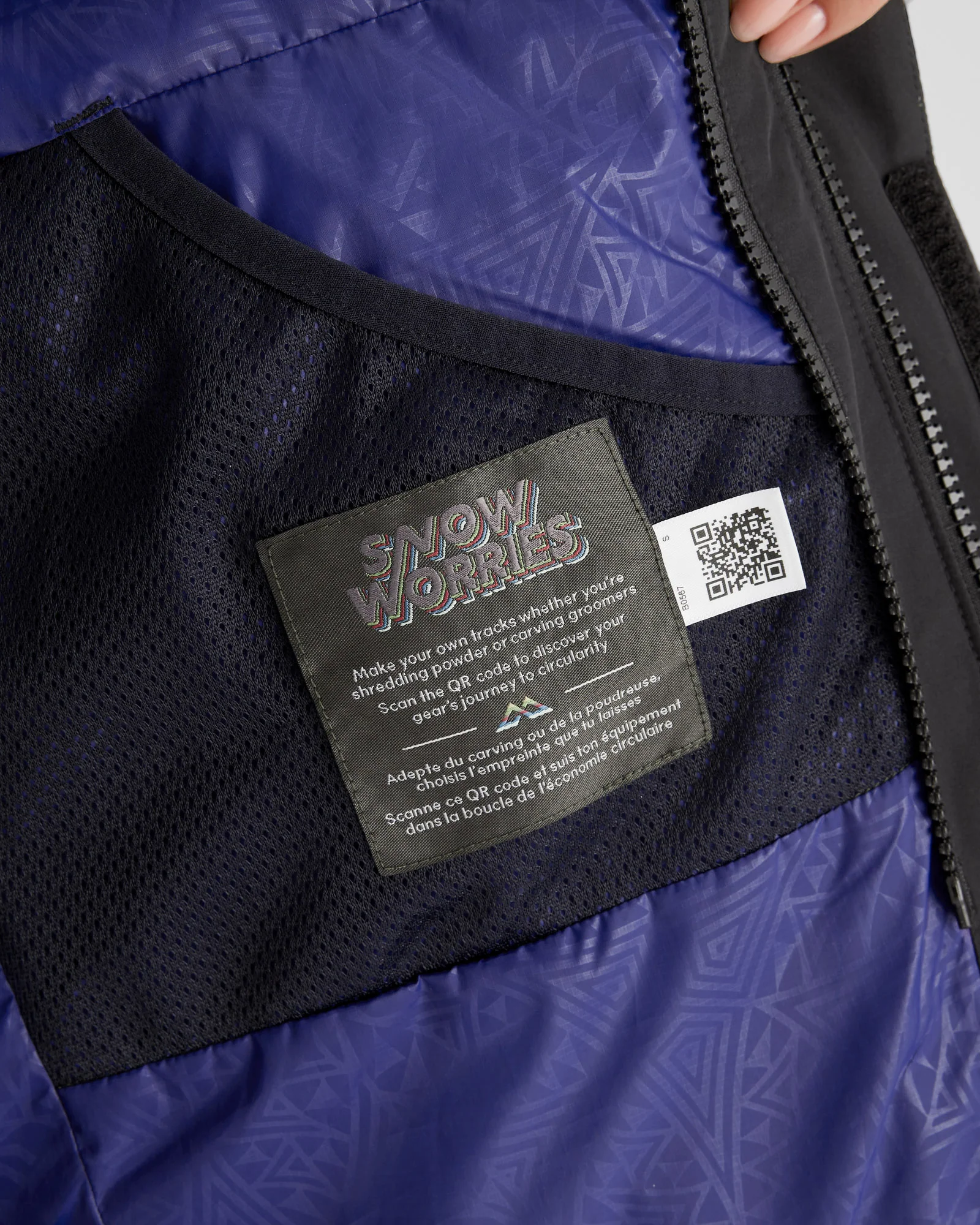 Women's PWDR-Days 2L 3-in-1 Snow Jacket - Black Stingray/Dark Horizon - Image 13