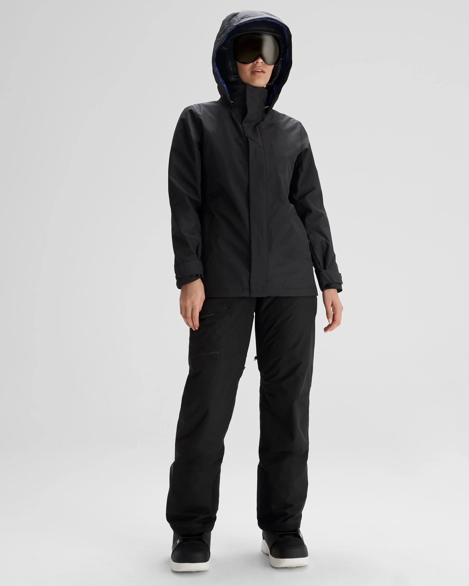 Women's PWDR-Days 2L 3-in-1 Snow Jacket - Black Stingray/Dark Horizon - Image 2