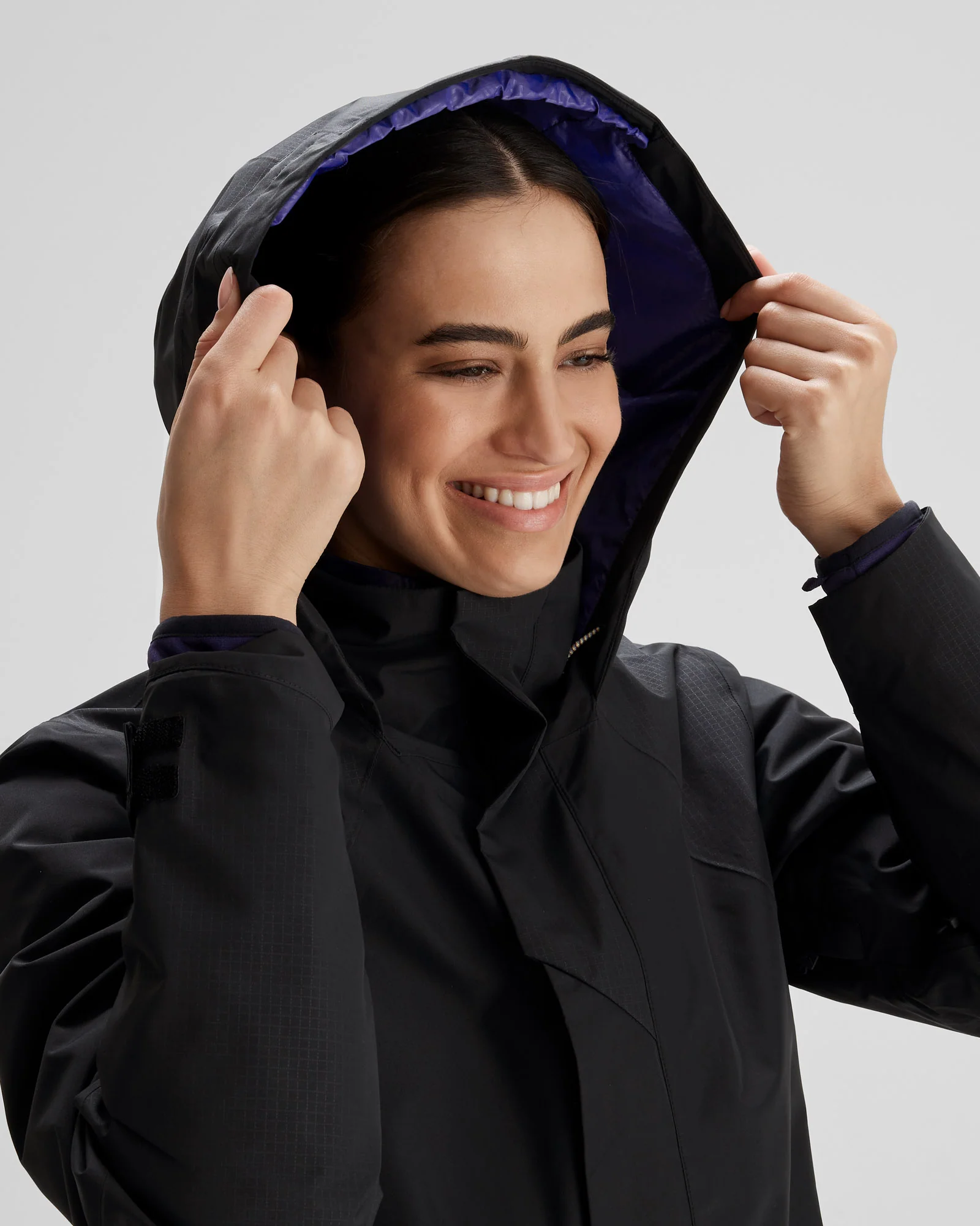 Women's PWDR-Days 2L 3-in-1 Snow Jacket - Black Stingray/Dark Horizon - Image 5
