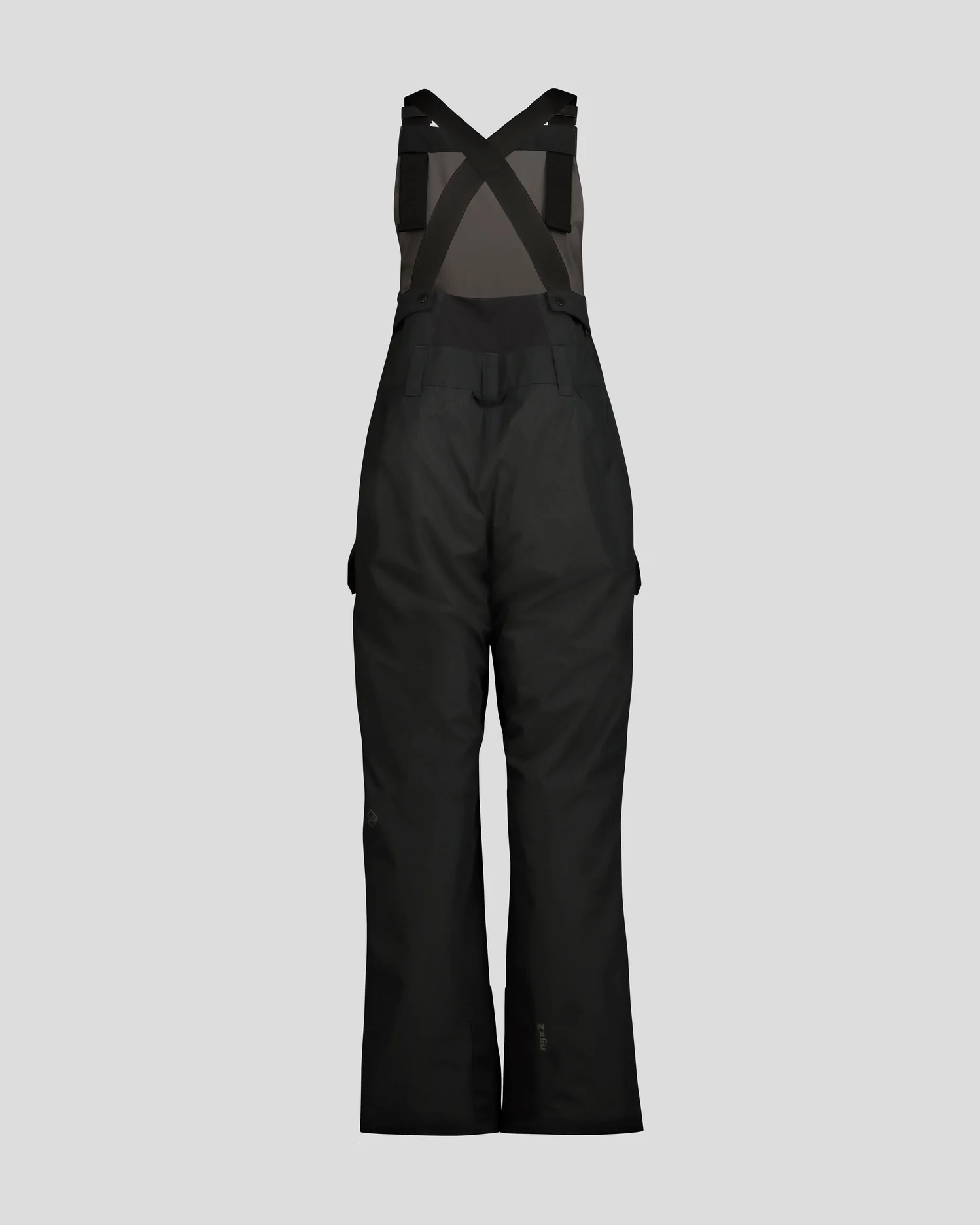 PWDR-Days Women's 2-layer Insulated Bib Pants - Black Stingray - Image 13