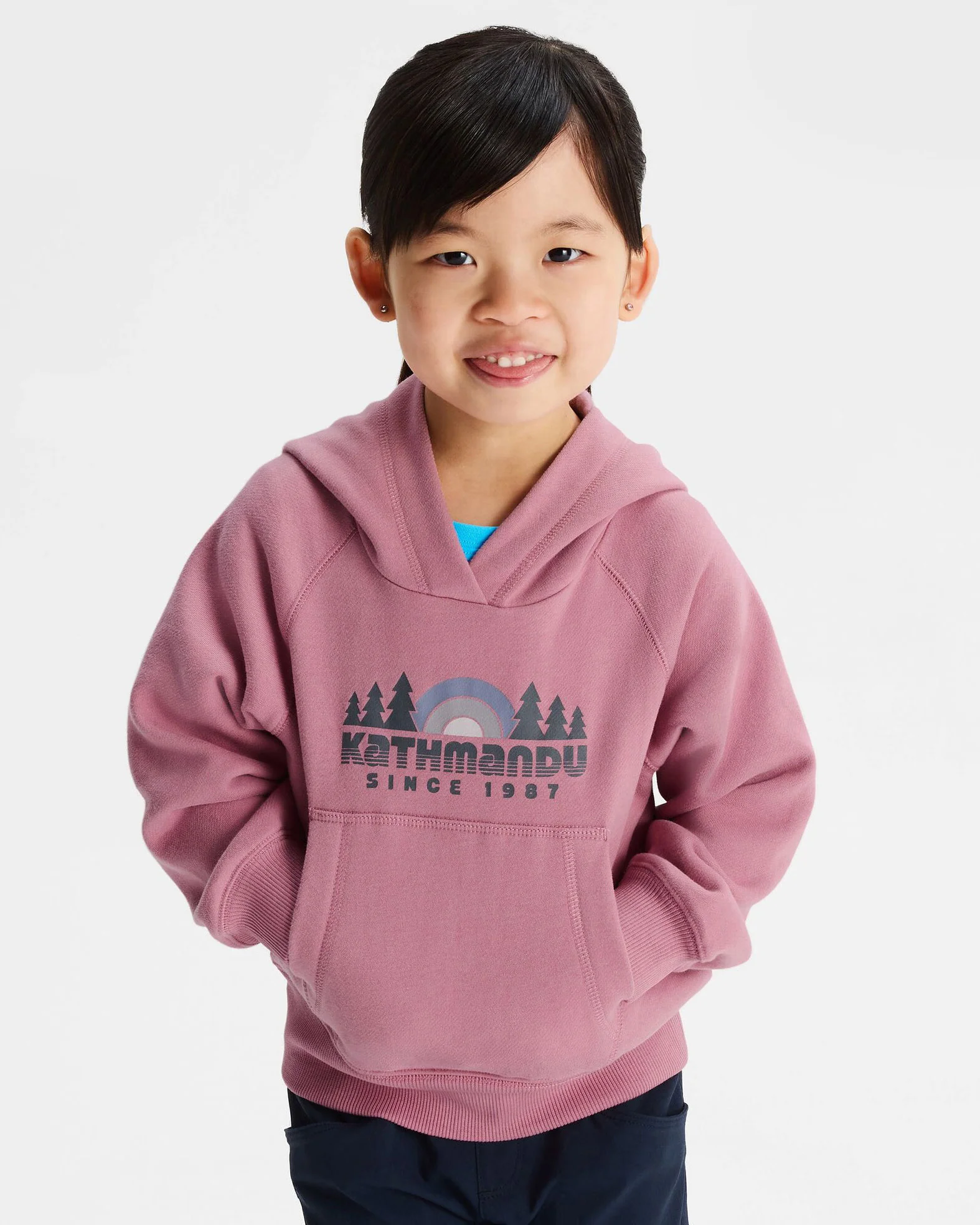 Kids' Retro Logo LT BB Hoodie - Orchid